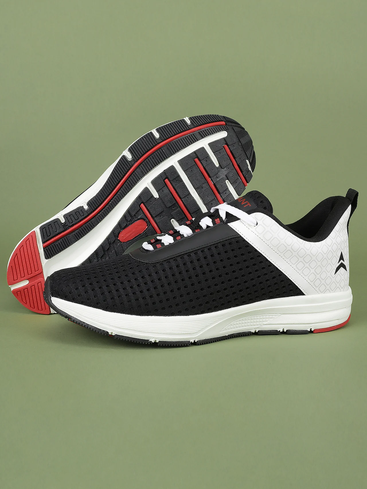 Avant Men's PowerPace Running Shoes - Black/White - Image 6