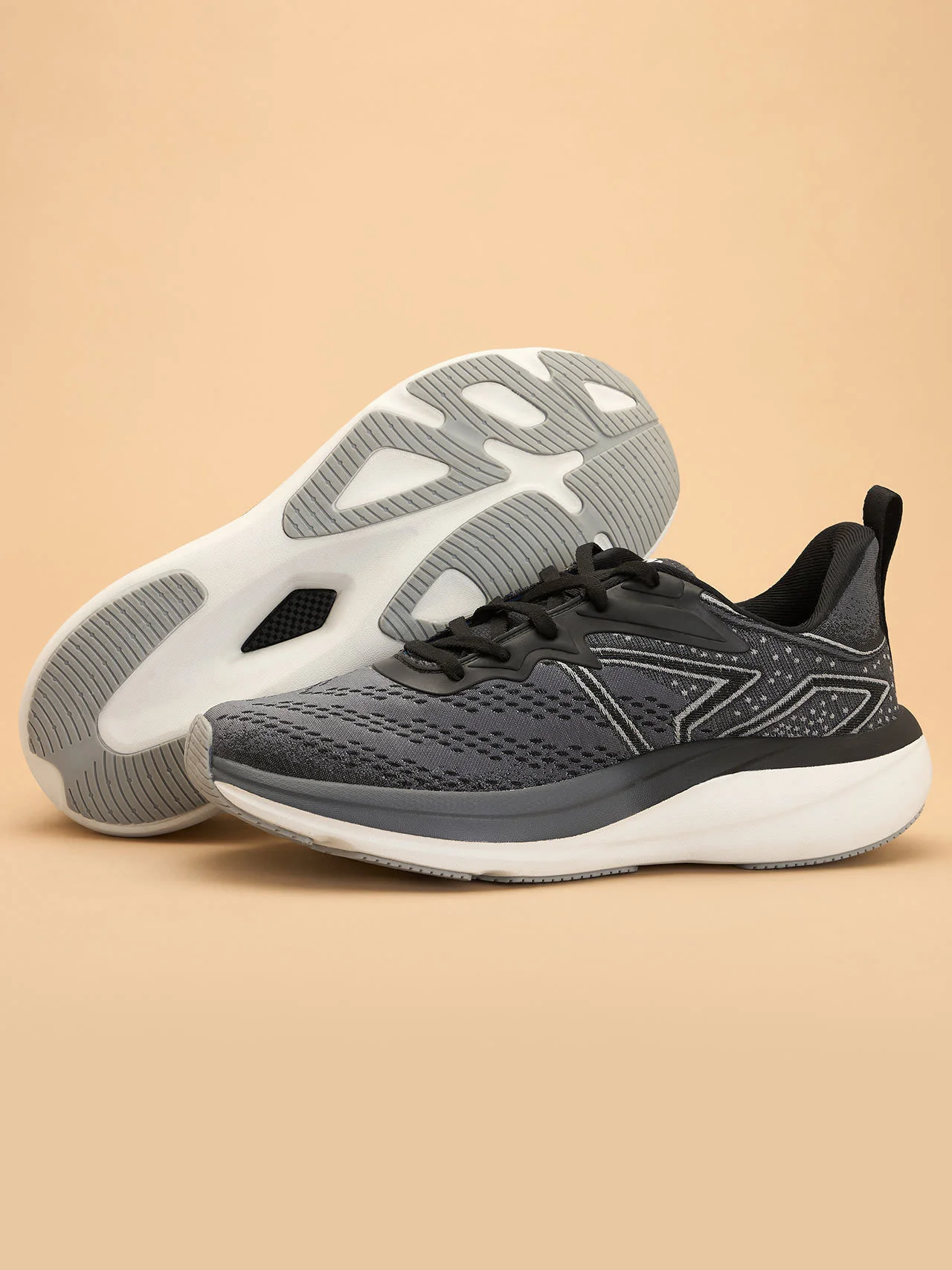 Avant Men's PowerUp Running Shoes,Black - Image 4