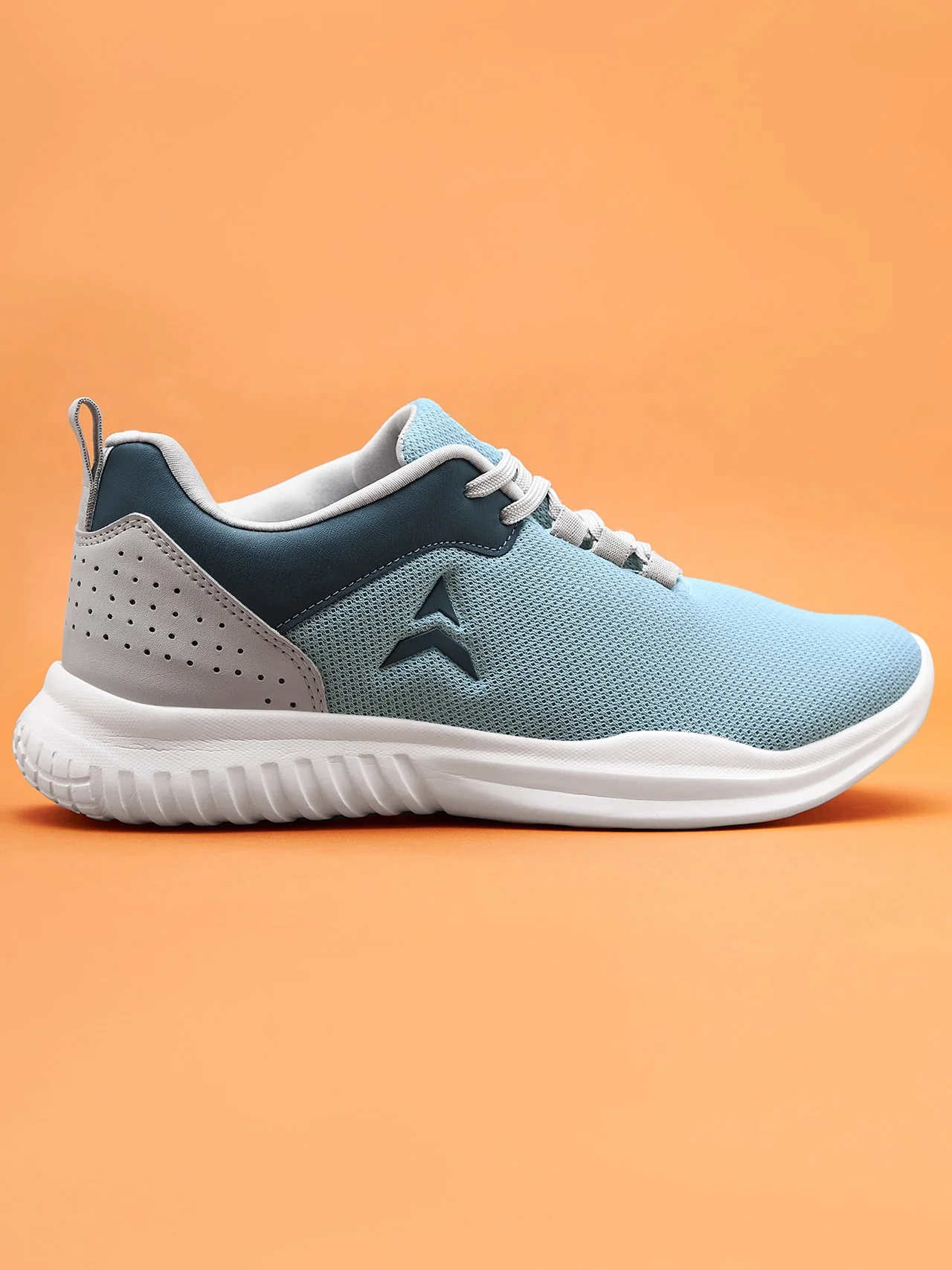 Avant Men's Pulse Walking Shoes-Ice Blue/Grey - Image 4