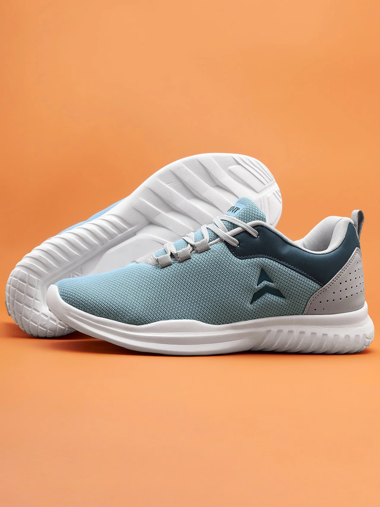 Avant Men's Pulse Walking Shoes-Ice Blue/Grey - Image 8