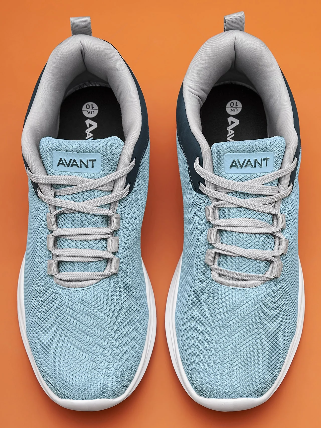 Avant Men's Pulse Walking Shoes-Ice Blue/Grey - Image 9