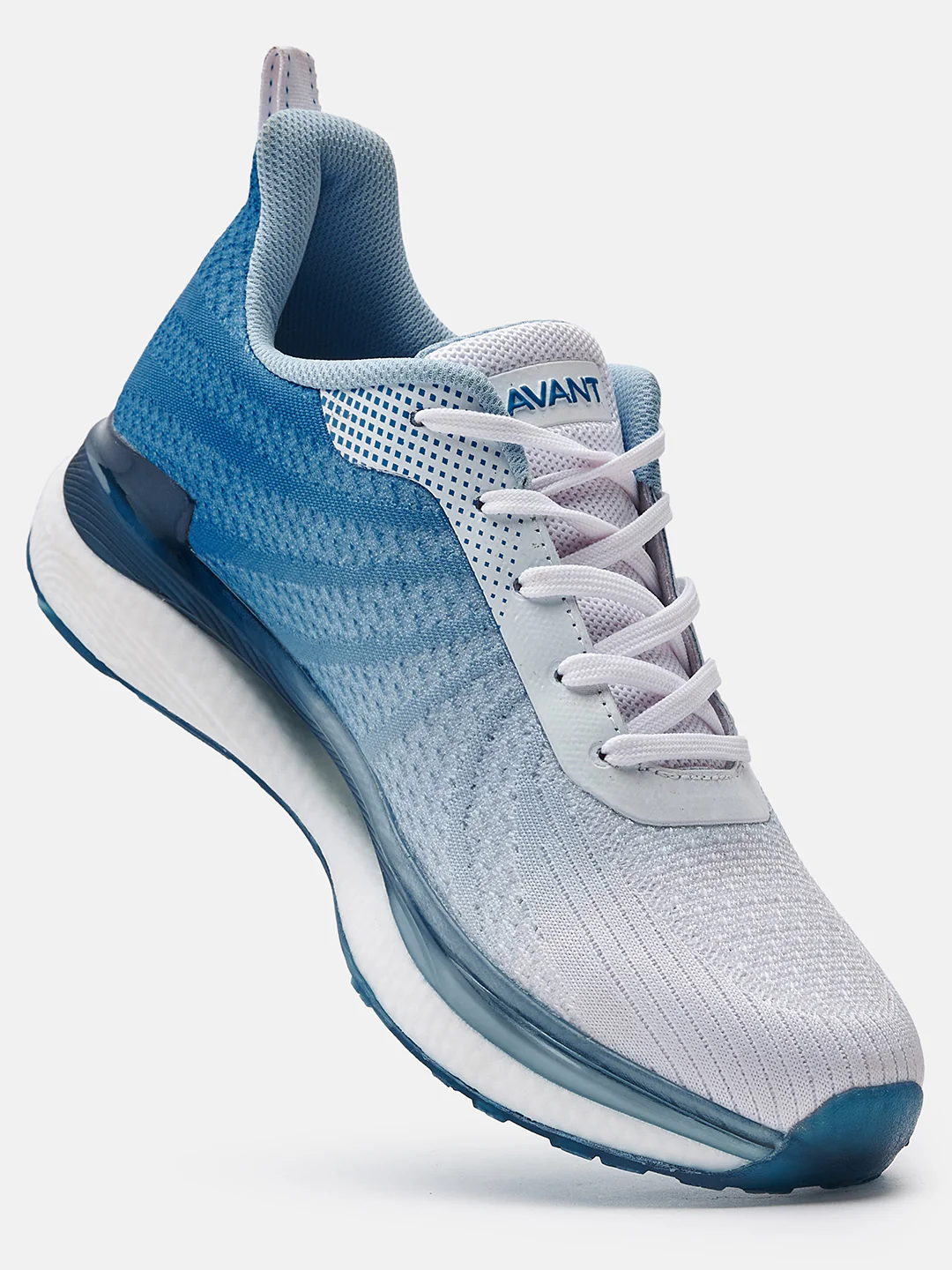 Avant Men's Rainbow Casual Shoes-Blue / White - Image 4
