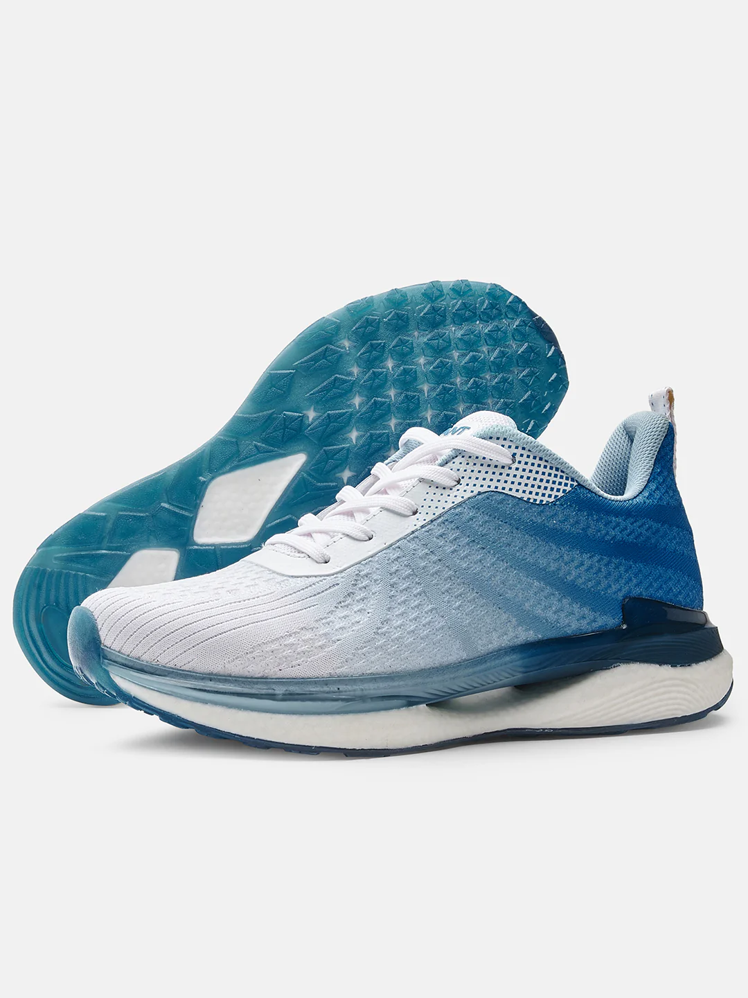 Avant Men's Rainbow Casual Shoes-Blue / White - Image 5