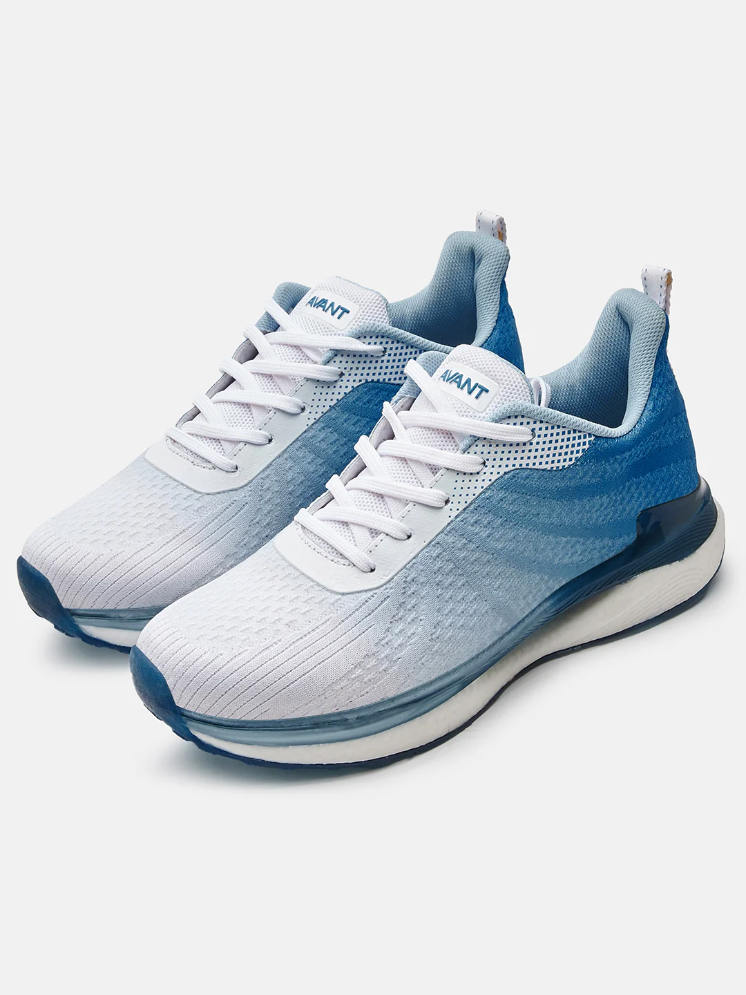 Avant Men's Rainbow Casual Shoes-Blue / White - Image 6