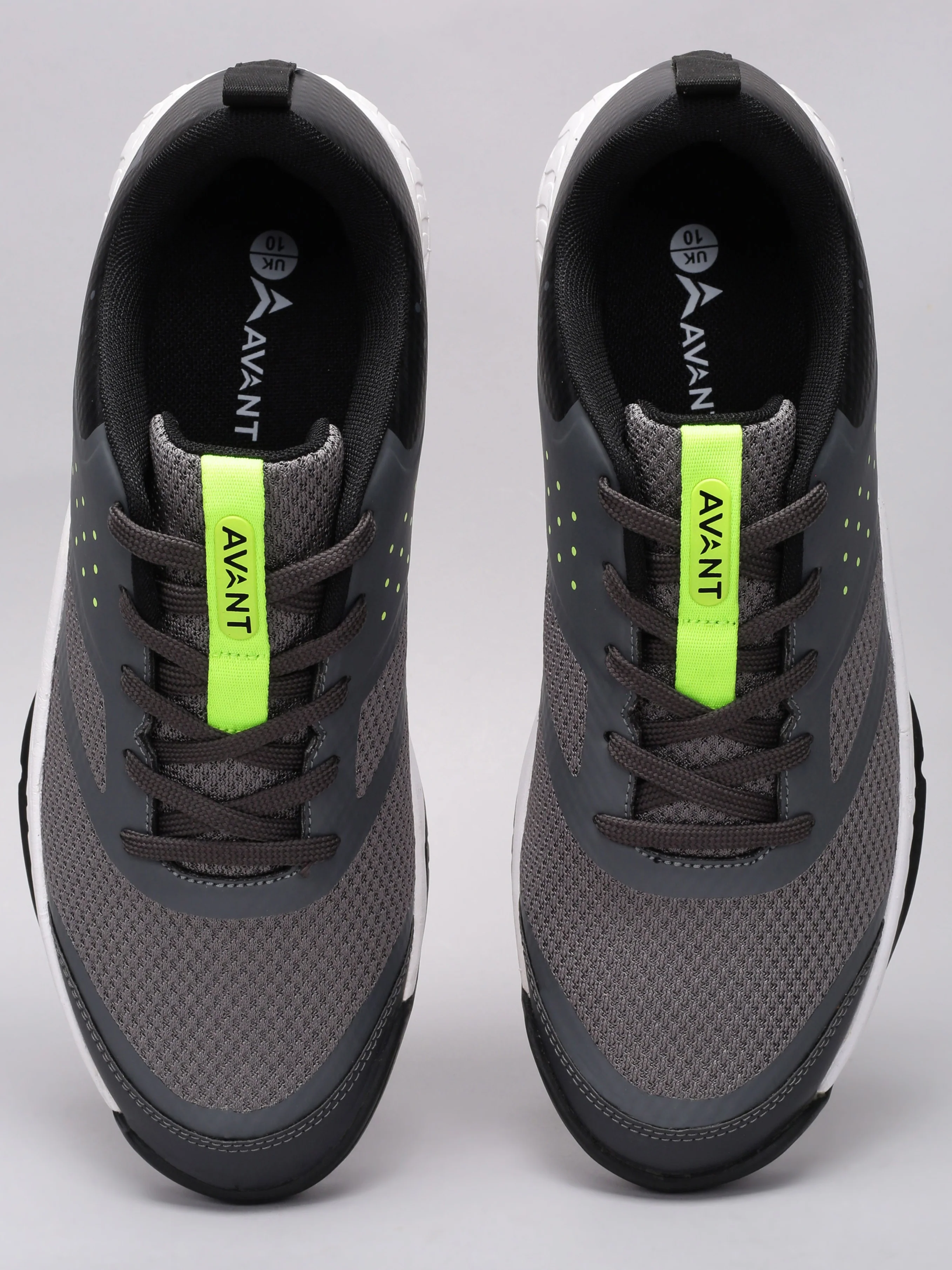 Avant Men's RallyKnit Tennis Shoes - Grey - Image 9