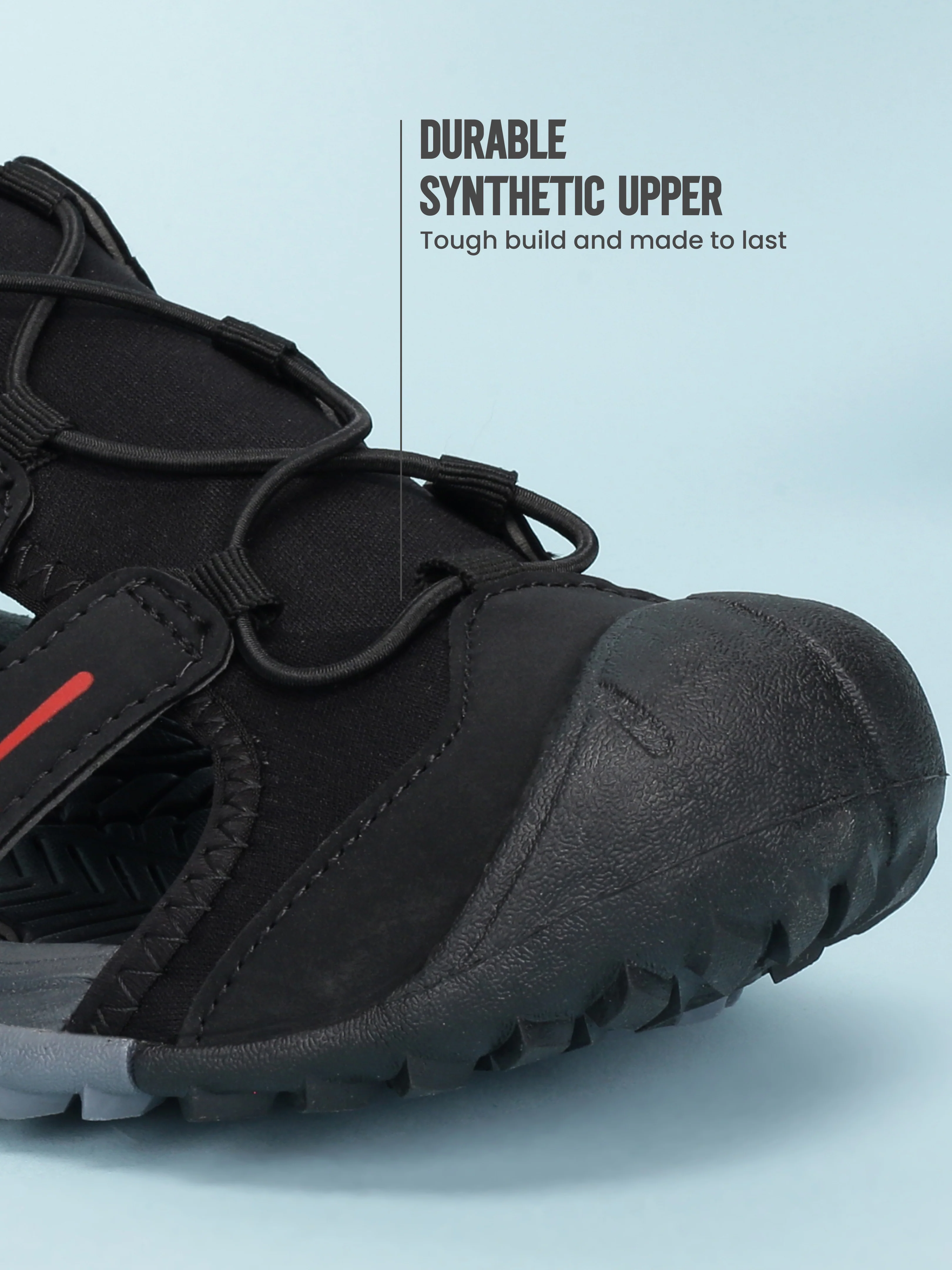 Avant Men's Rampage Casual Sandals - Black - Image 4
