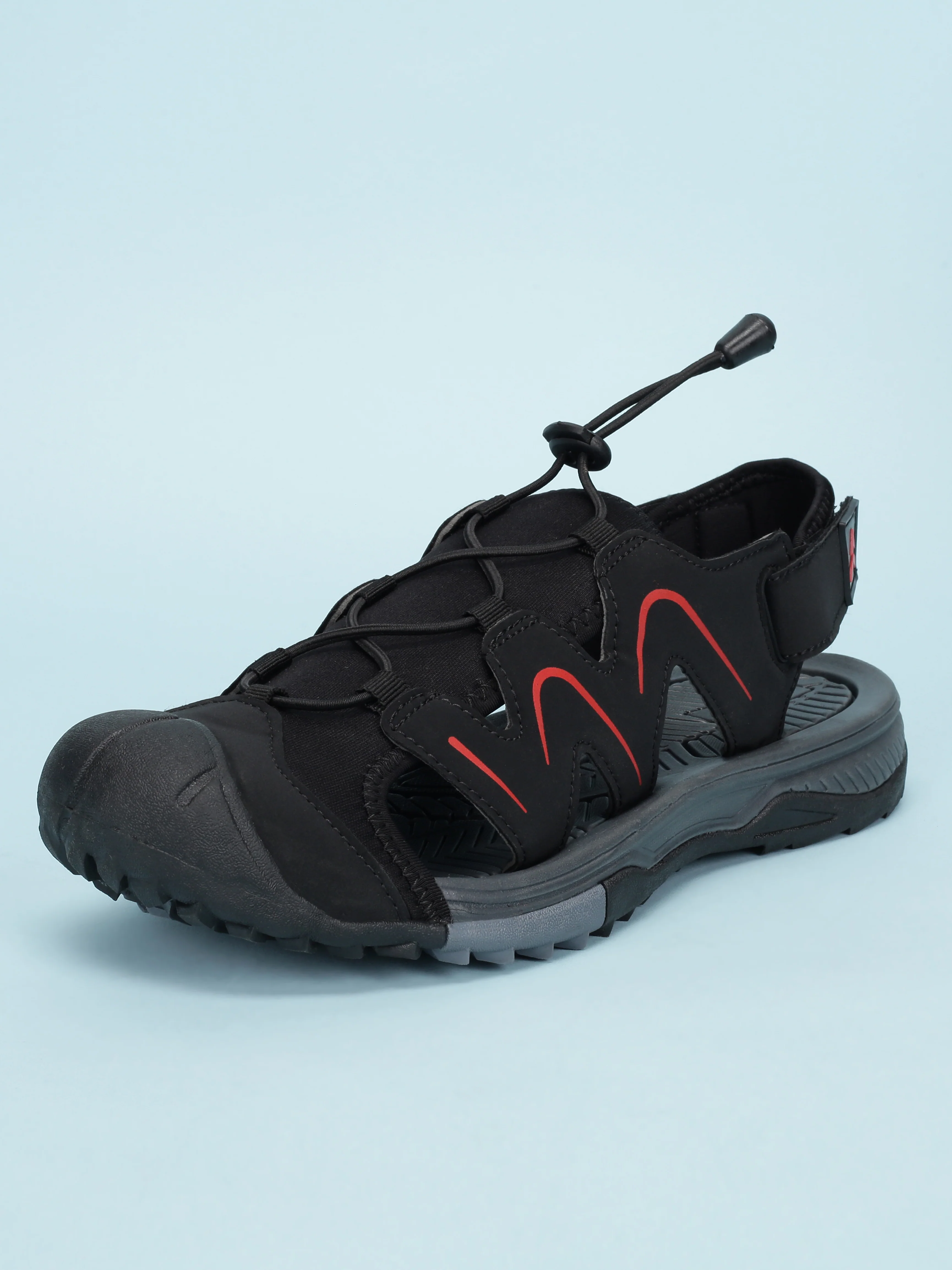 Avant Men's Rampage Casual Sandals - Black - Image 7
