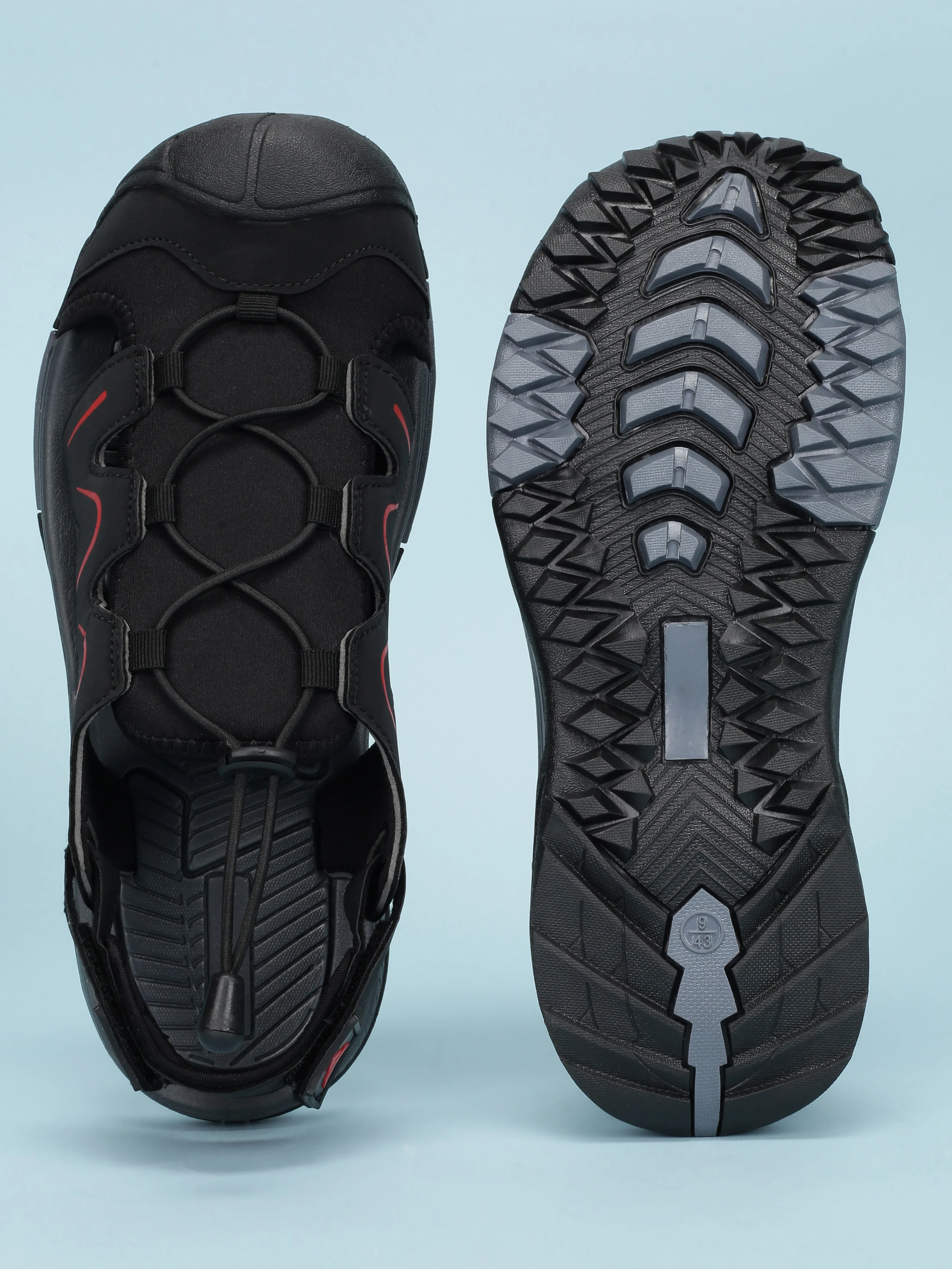 Avant Men's Rampage Casual Sandals - Black - Image 8
