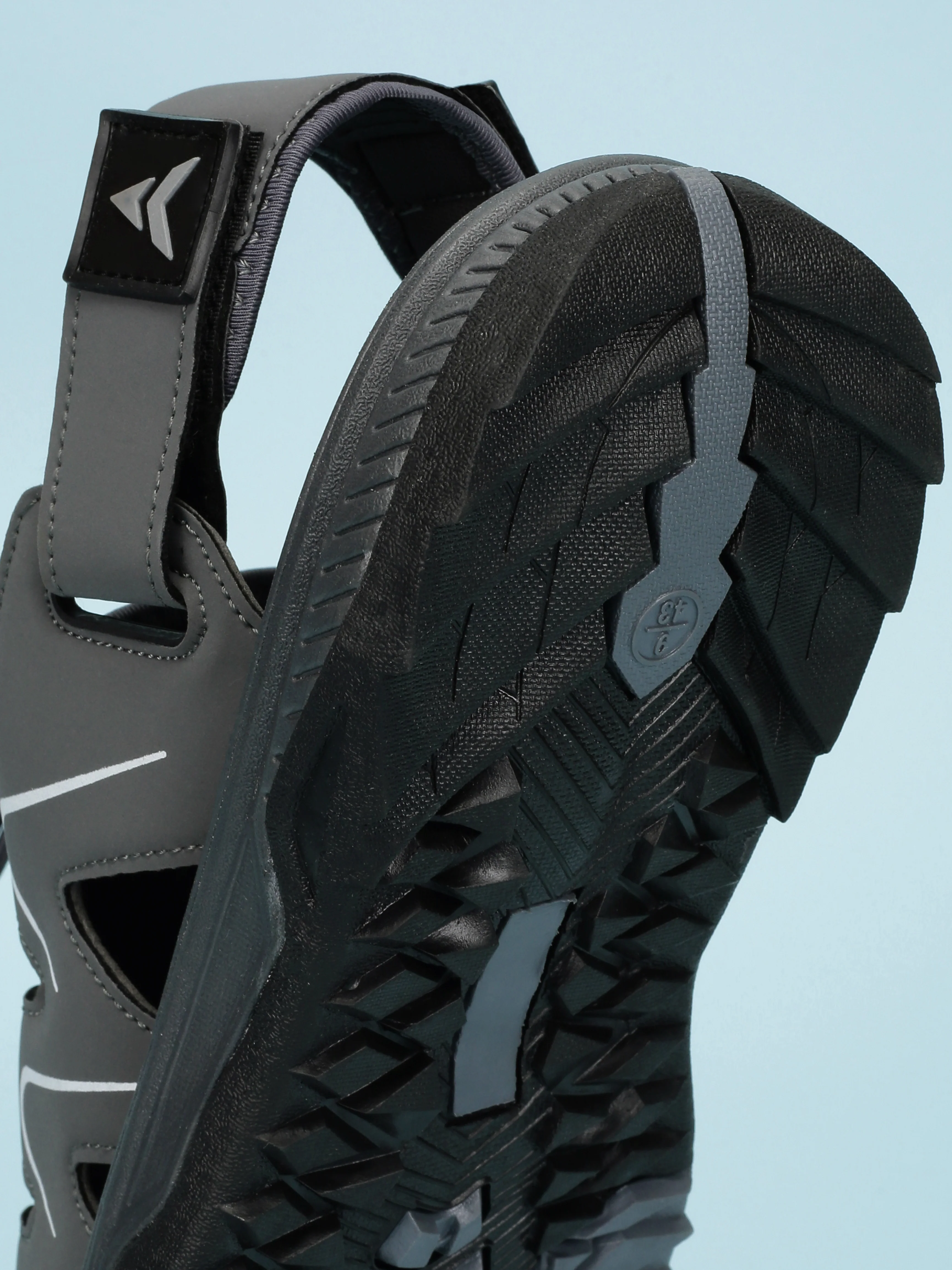 Avant Men's Rampage Casual Sandals - Grey - Image 12