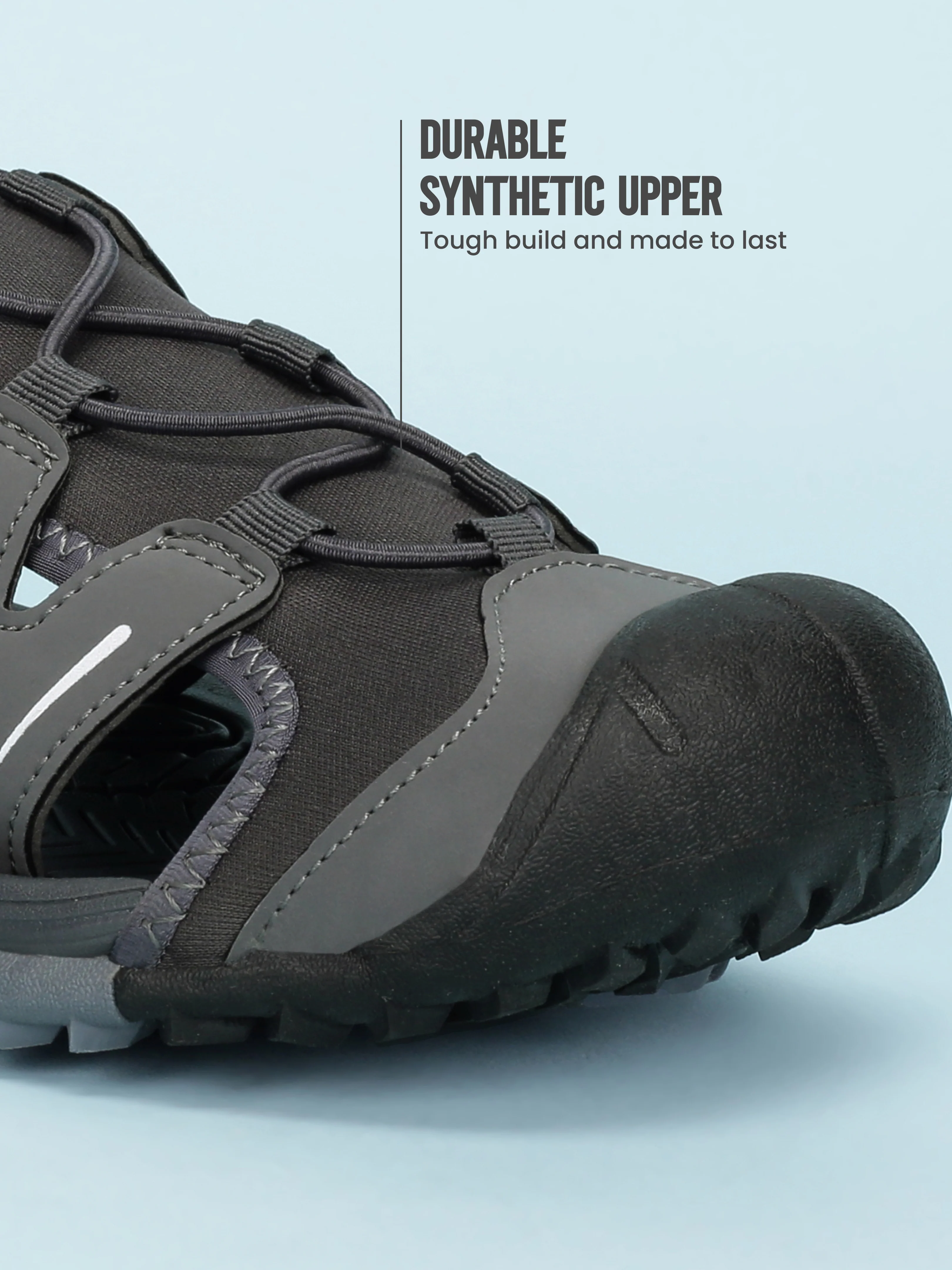 Avant Men's Rampage Casual Sandals - Grey - Image 4