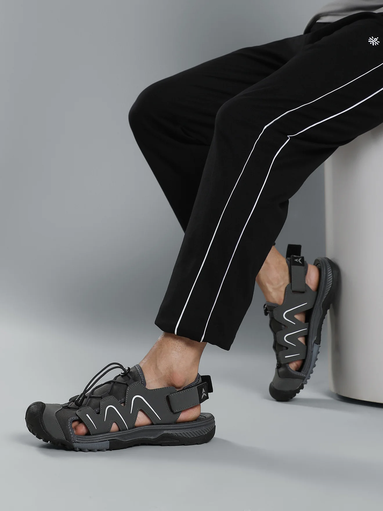 Avant Men's Rampage Casual Sandals - Grey - Image 6