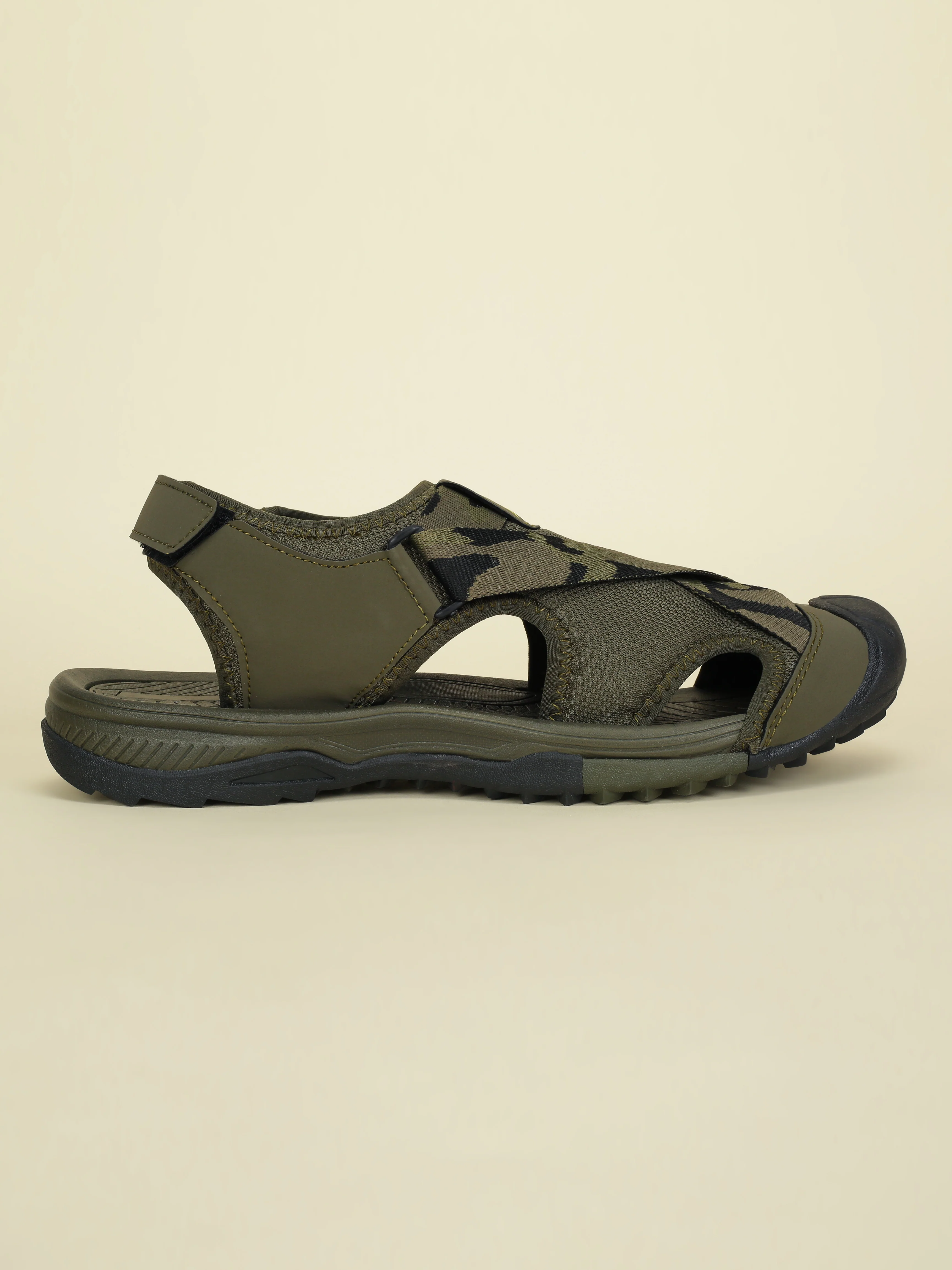 Avant Men's Range Sandals - Olive - Image 3