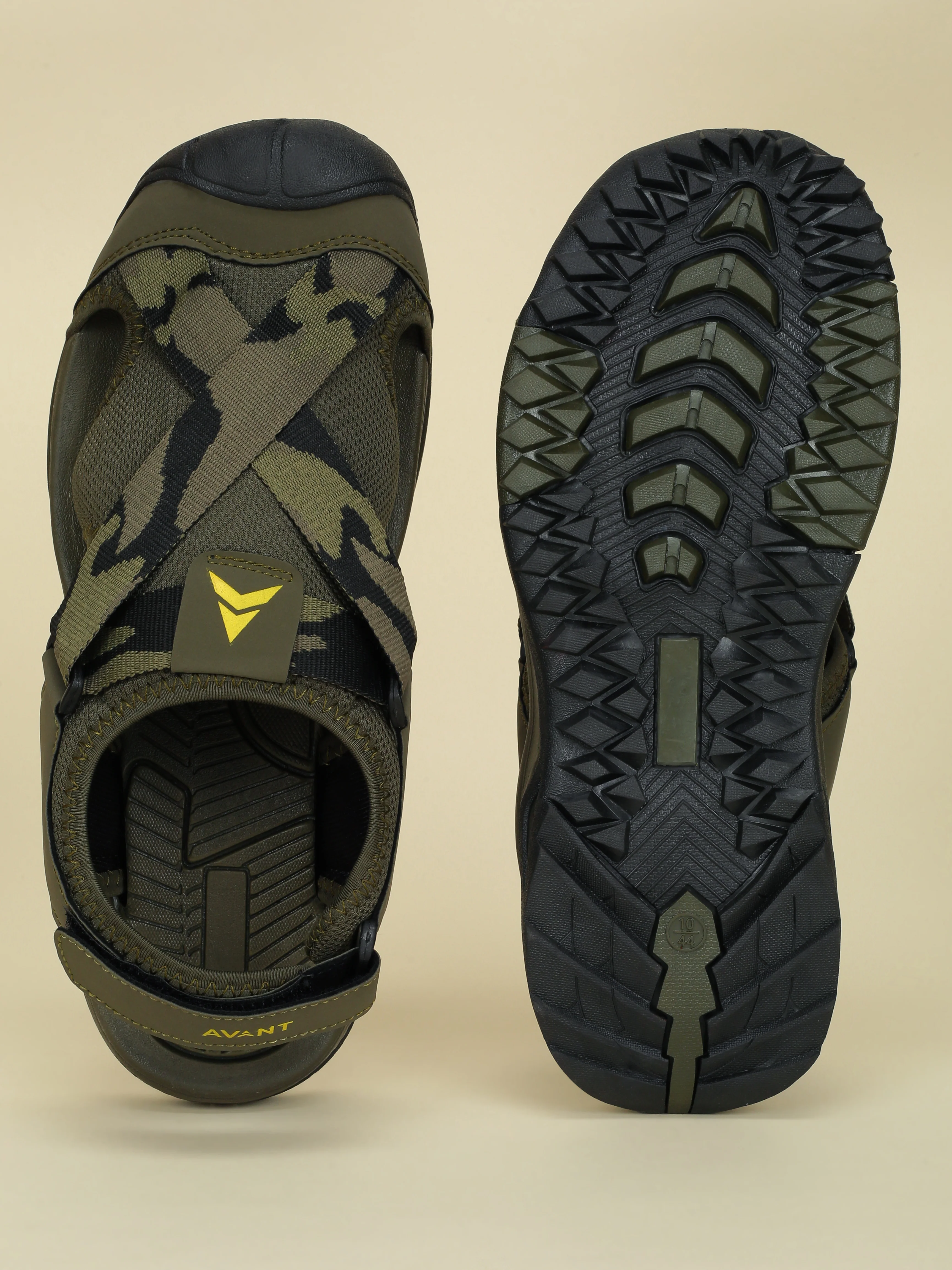 Avant Men's Range Sandals - Olive - Image 4
