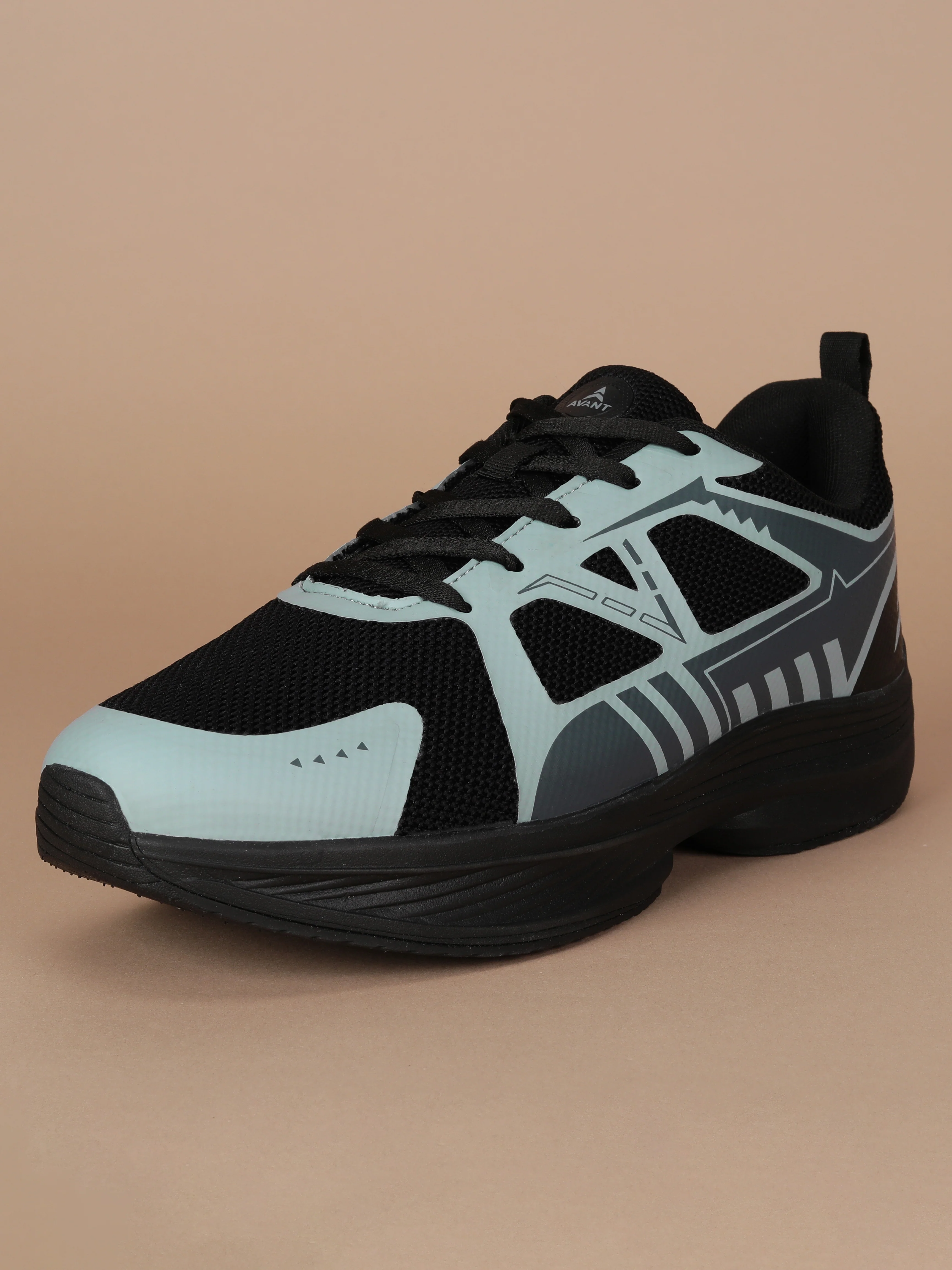 Avant Men's Ravon Running Shoes - Black - Image 3