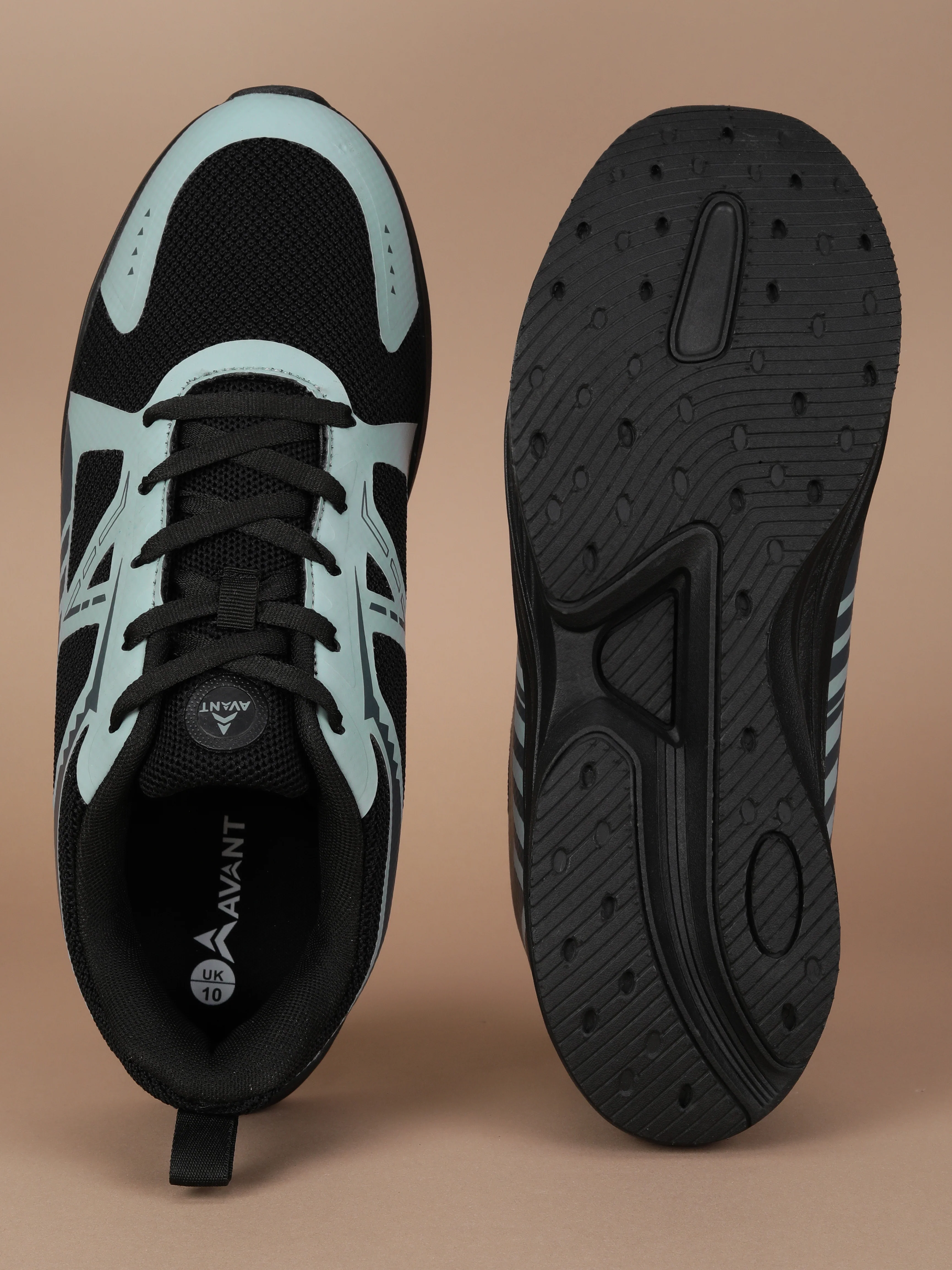 Avant Men's Ravon Running Shoes - Black - Image 7