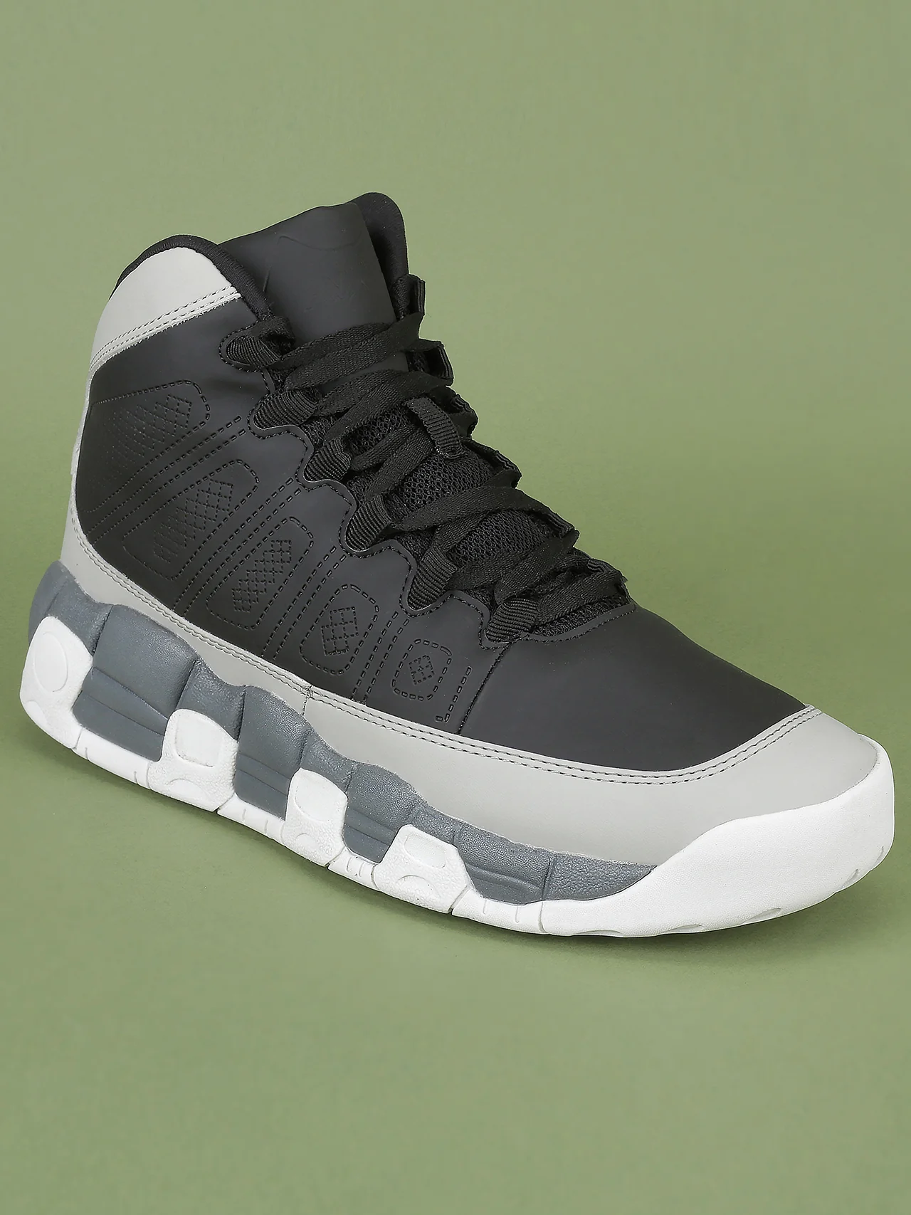 Avant Men's Regal Sneaker Shoes - Grey/Black - Image 3