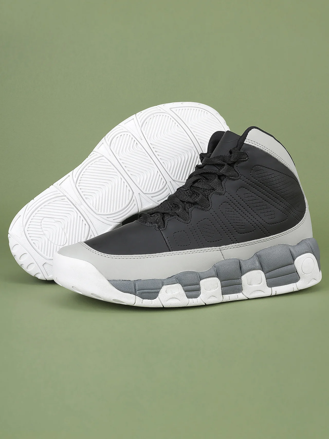 Avant Men's Regal Sneaker Shoes - Grey/Black - Image 6