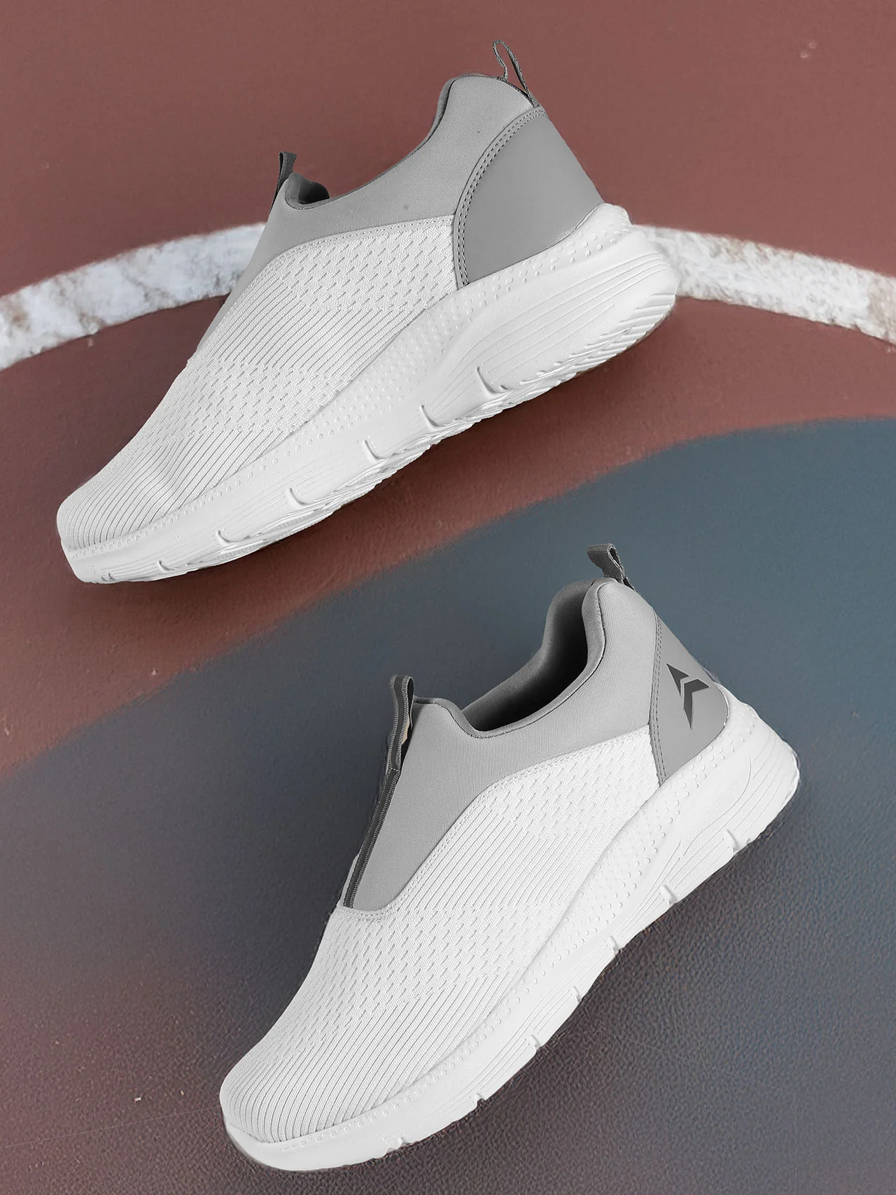 Avant Men's Sigma Slip on Walking Shoes - White - Image 10