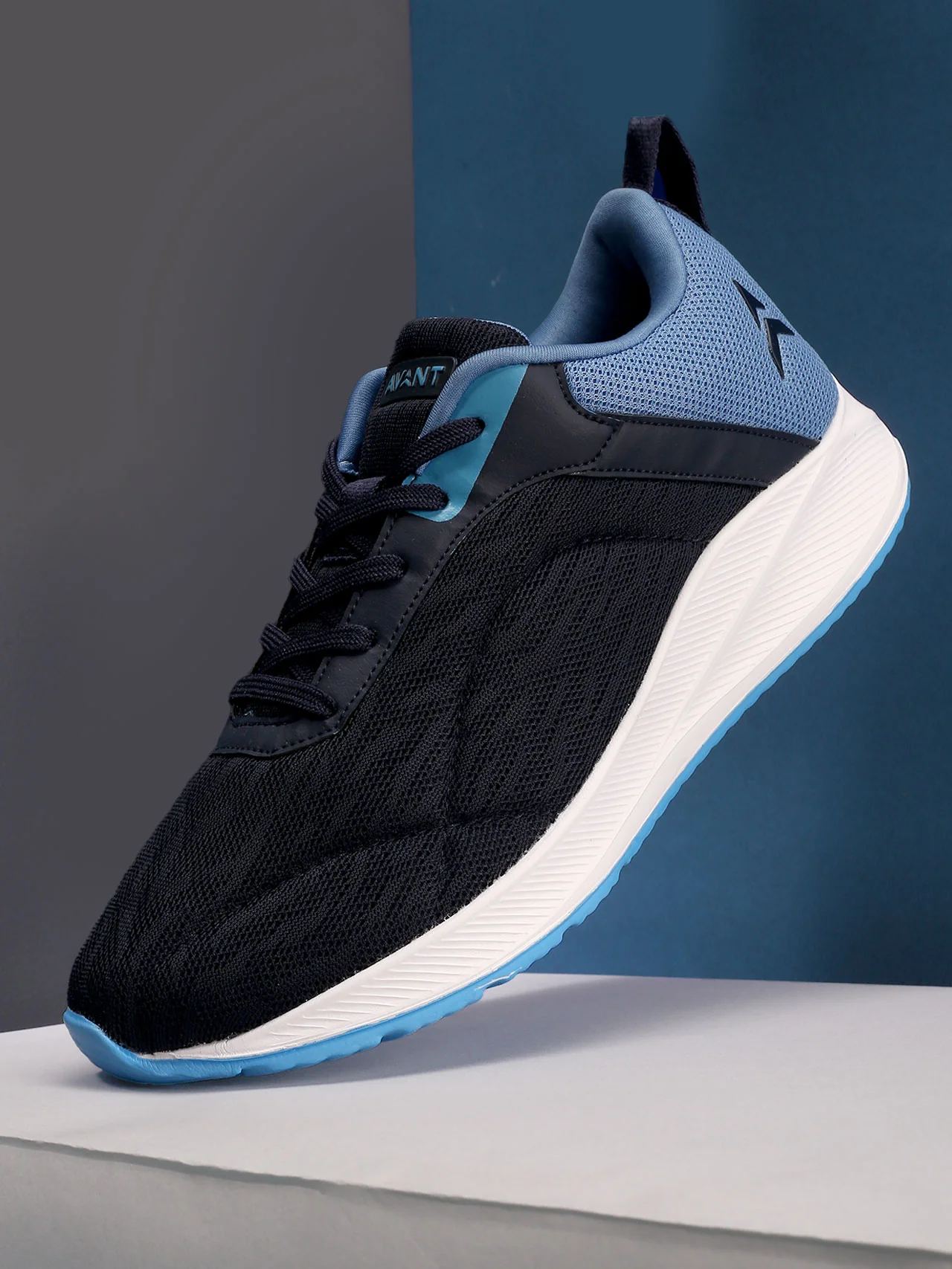 Avant Men's SkyDash Walking Shoes - Black/Blue - Image 3