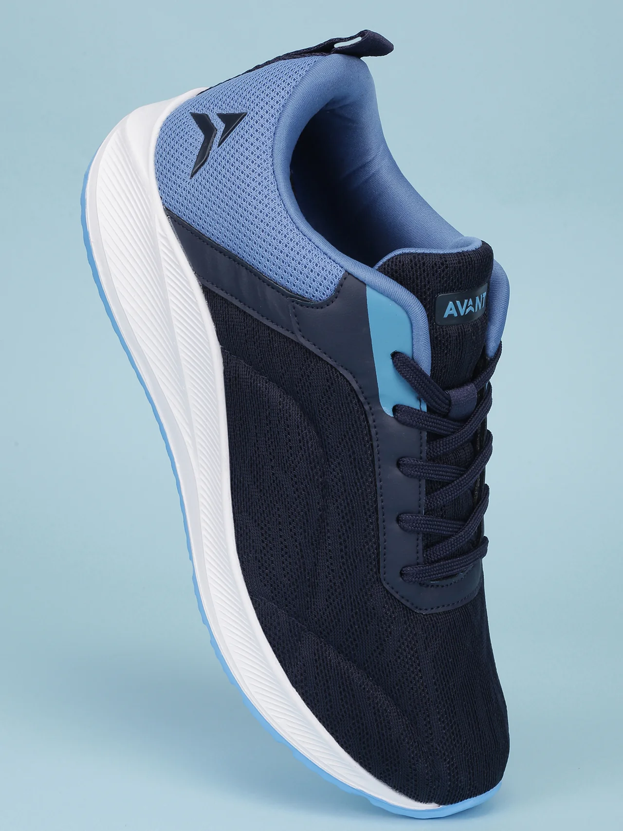Avant Men's SkyDash Walking Shoes - Black/Blue - Image 4