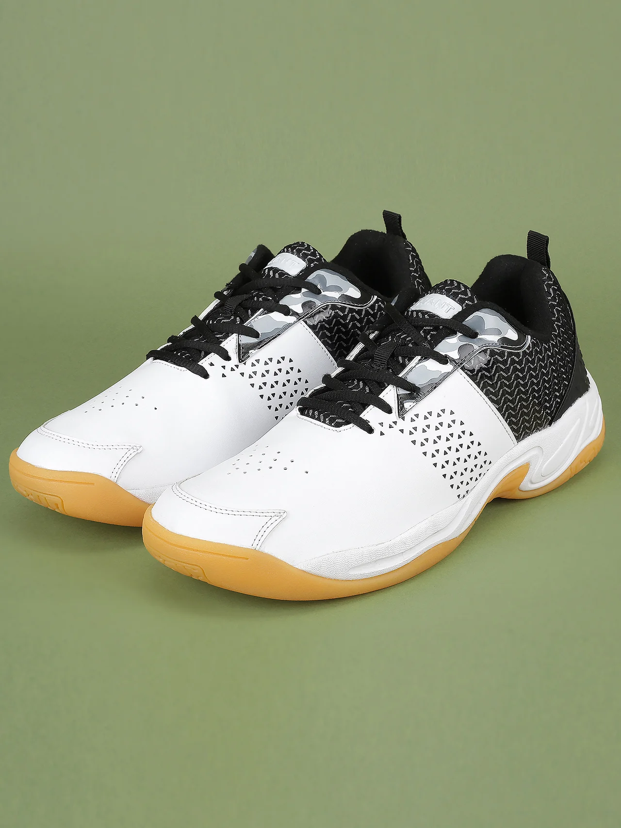 Avant Men's Smash Badminton Shoes - Black/White - Image 4
