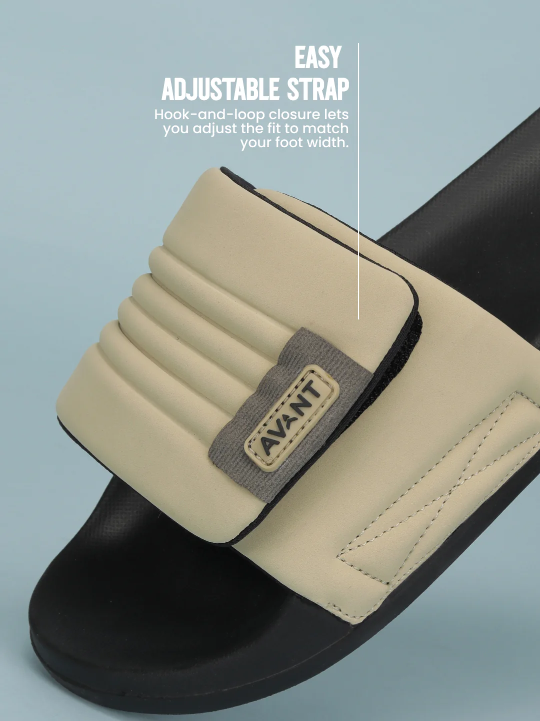 Avant Men’s SoftLine Sliders - Beige - Image 5