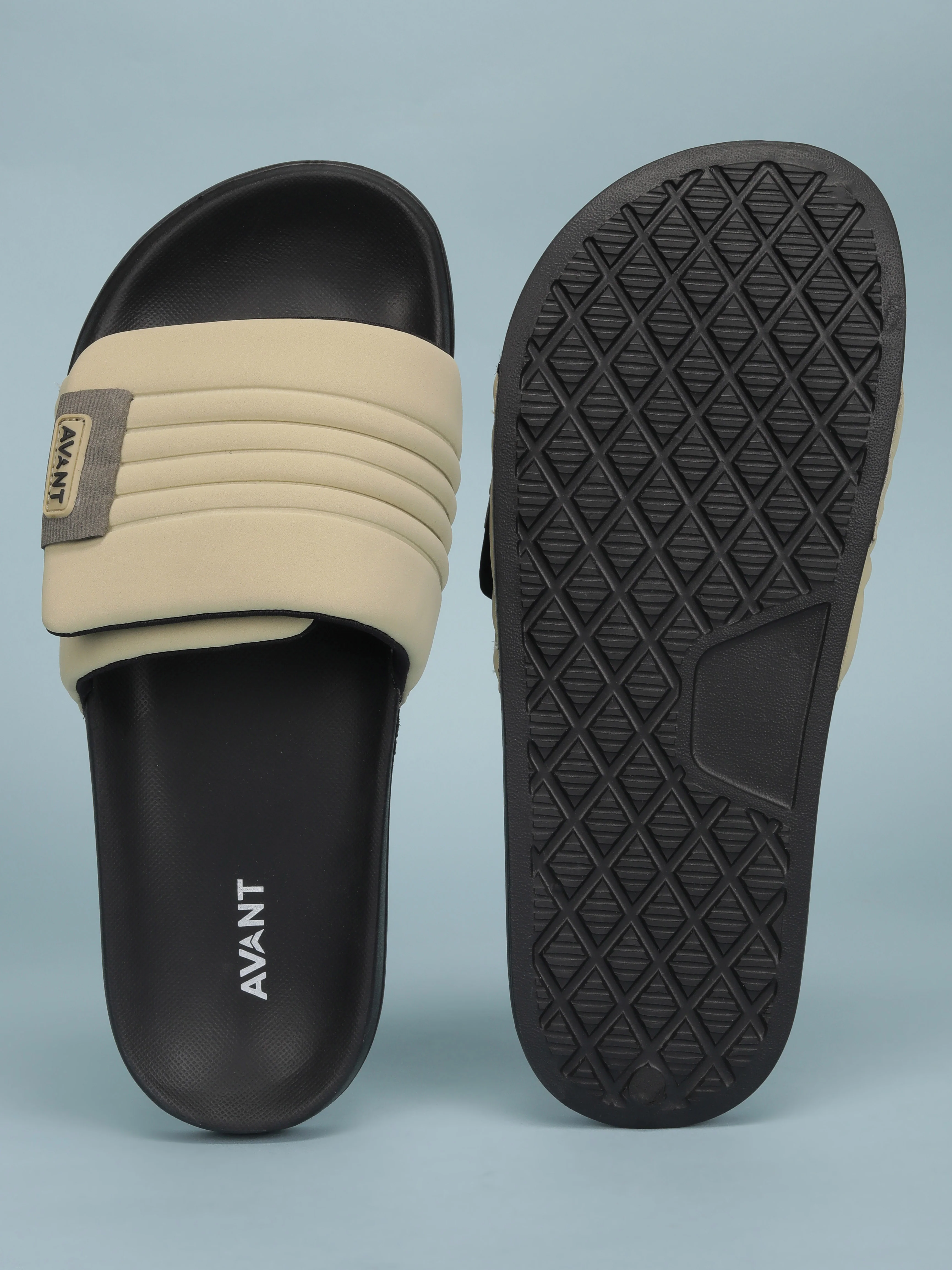 Avant Men’s SoftLine Sliders - Beige - Image 7