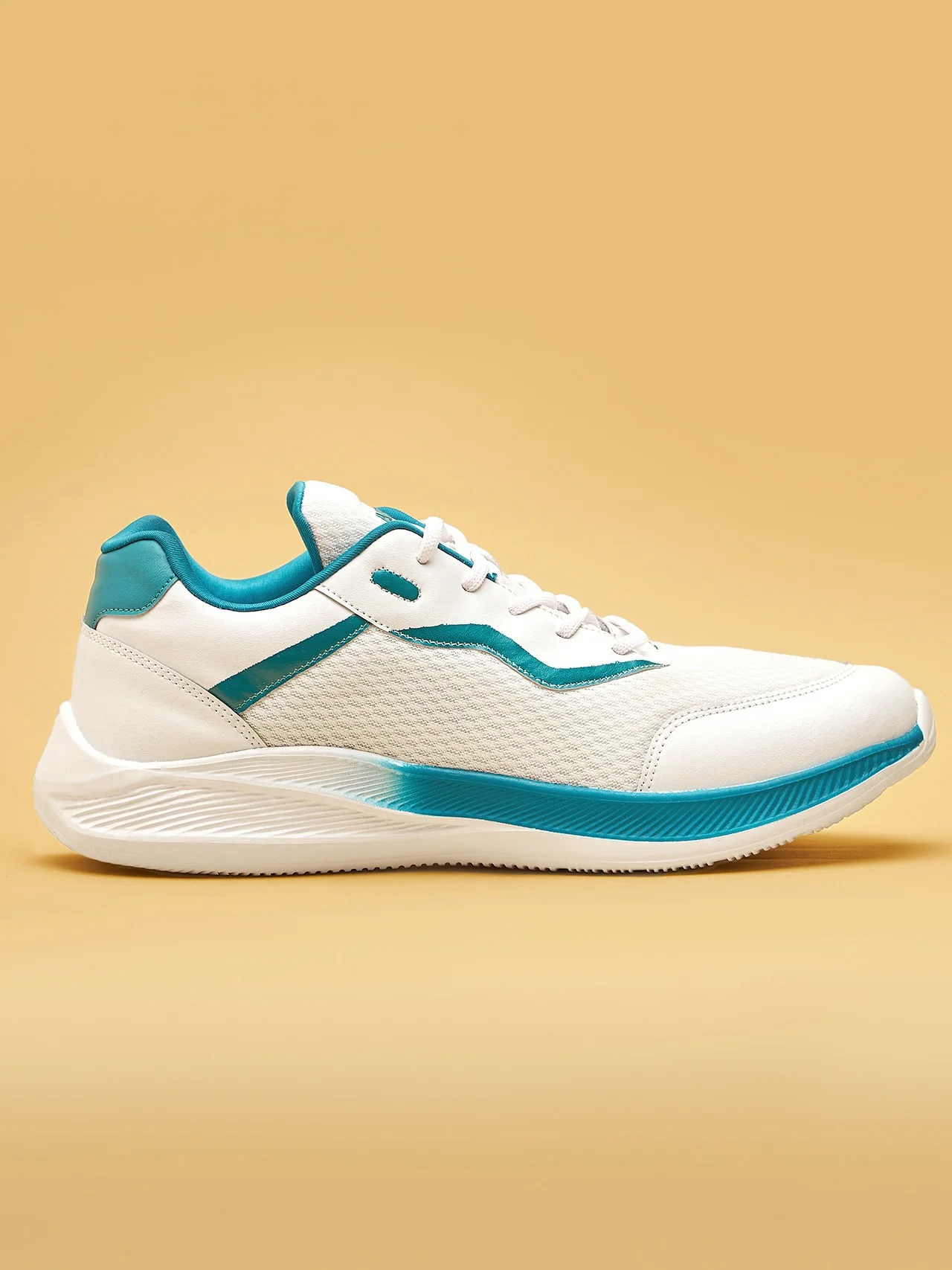 Avant Men's Softride Walking Shoes-White - Image 4