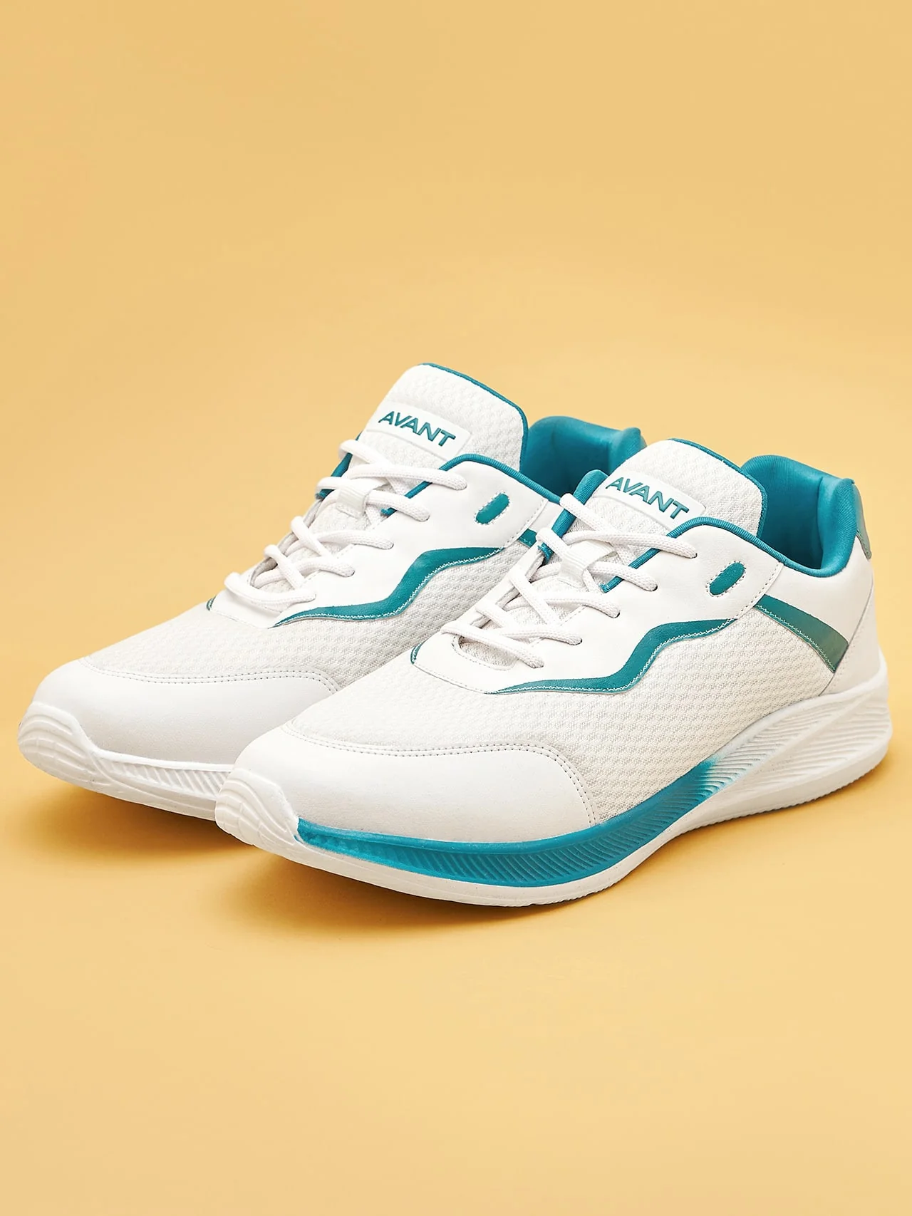 Avant Men's Softride Walking Shoes-White - Image 7