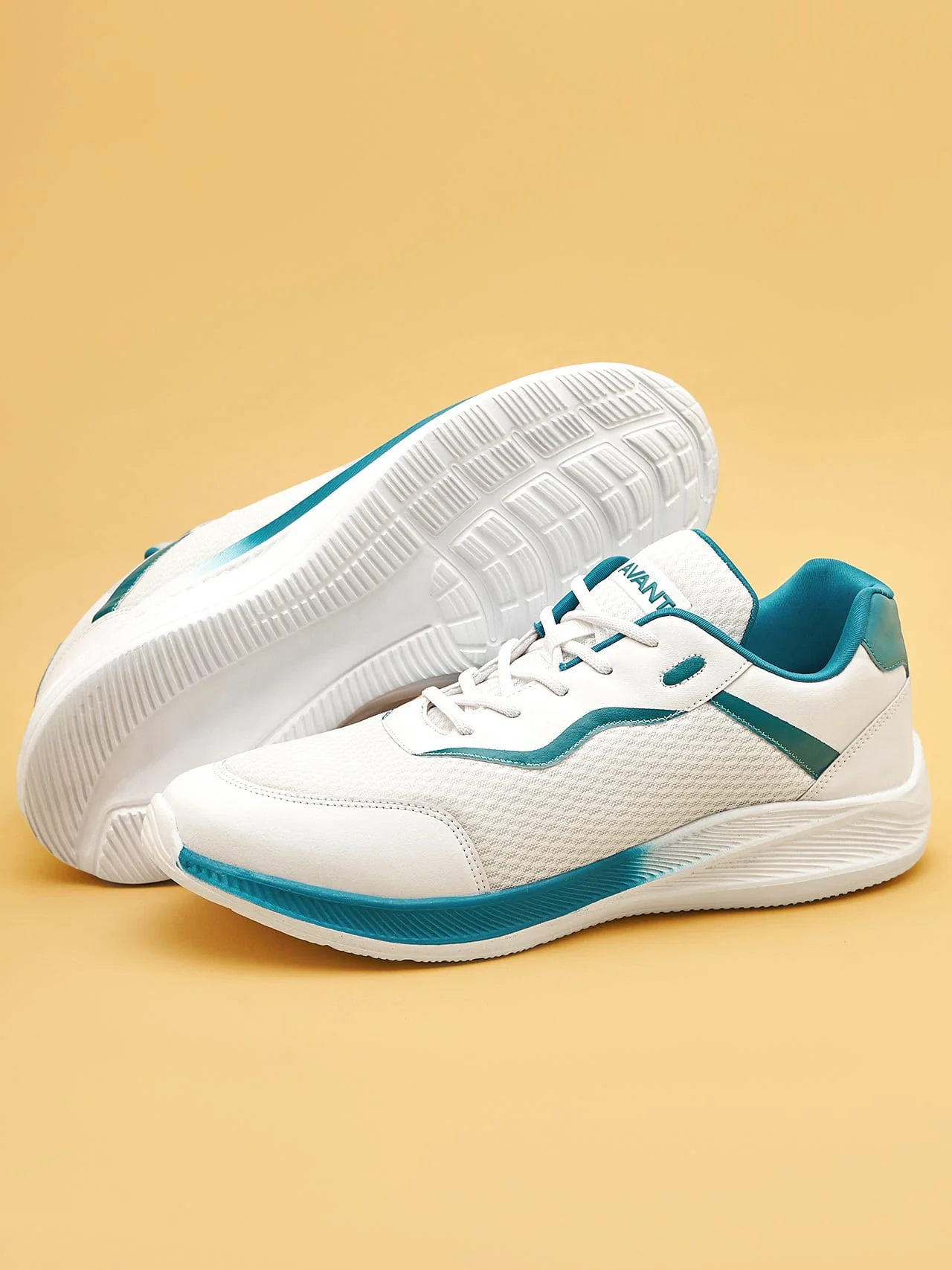 Avant Men's Softride Walking Shoes-White - Image 8
