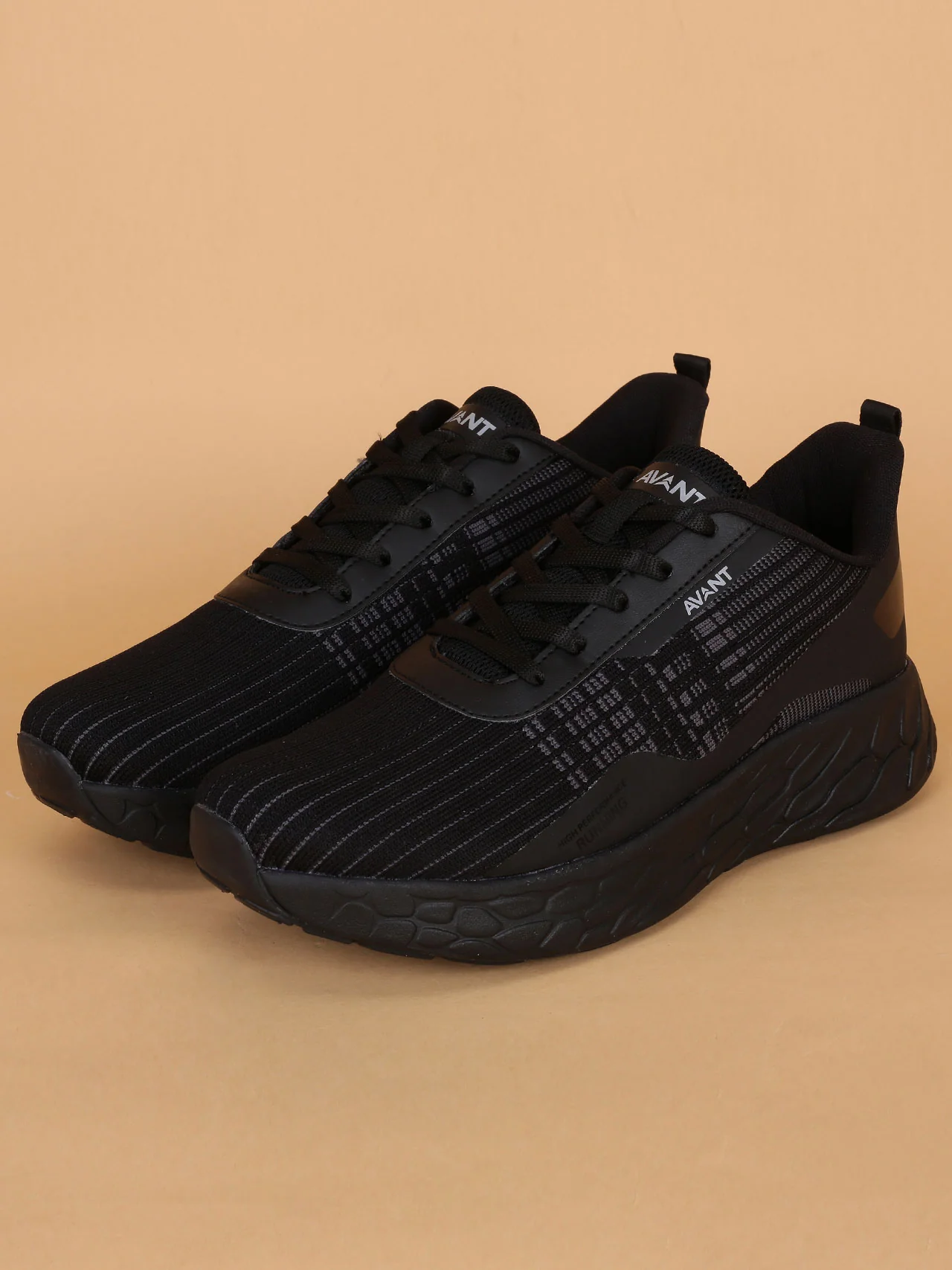 Avant Men's SoleWave Running Shoes - Black - Image 5