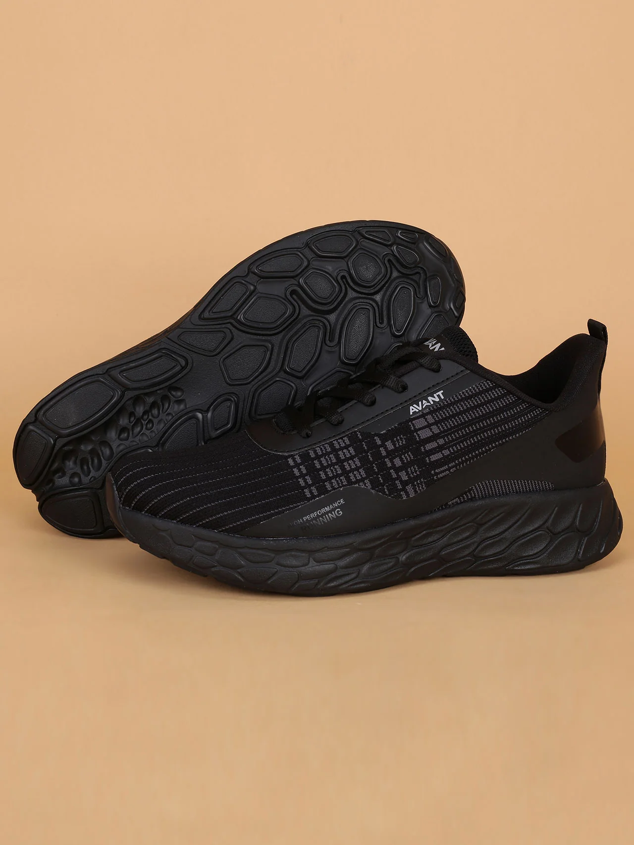 Avant Men's SoleWave Running Shoes - Black - Image 6