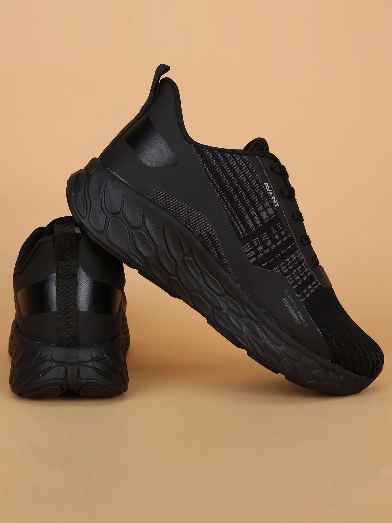 Avant Men's SoleWave Running Shoes - Black - Image 7