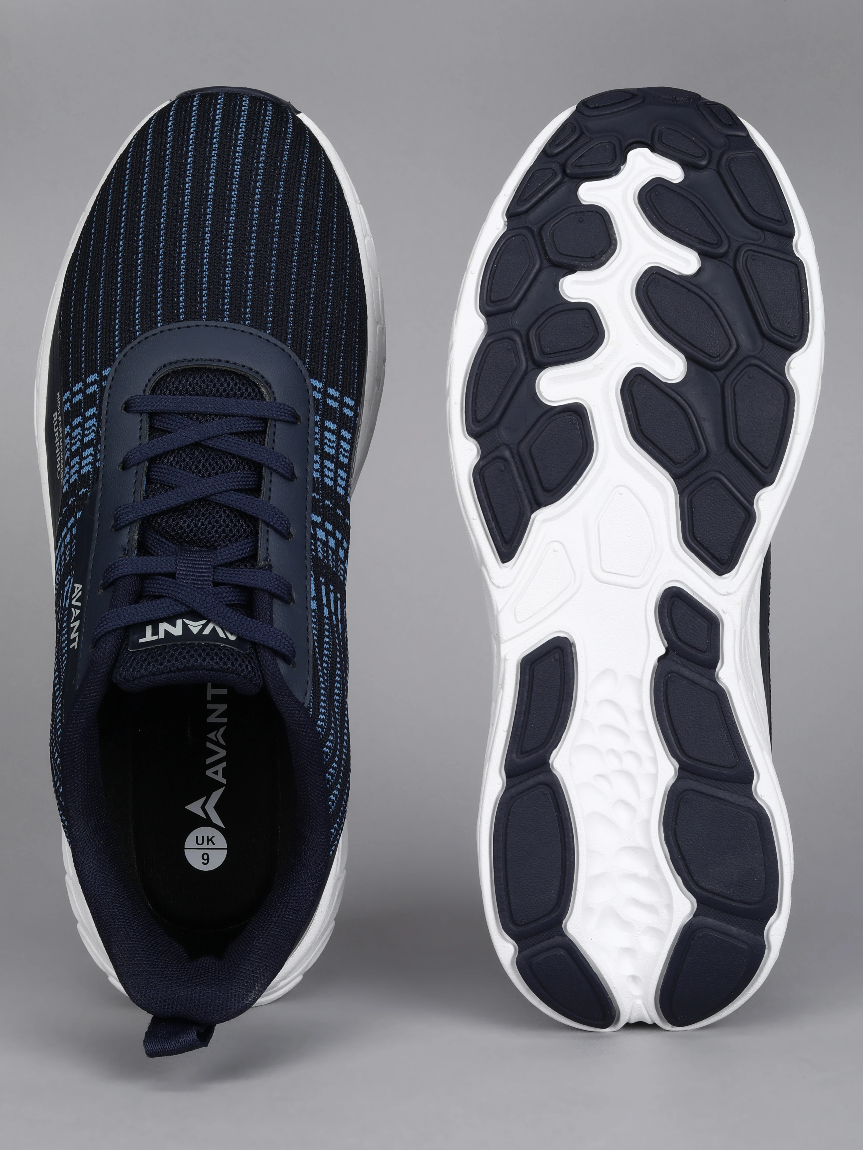 Avant Men's SoleWave Running Shoes - D.Blue - Image 6
