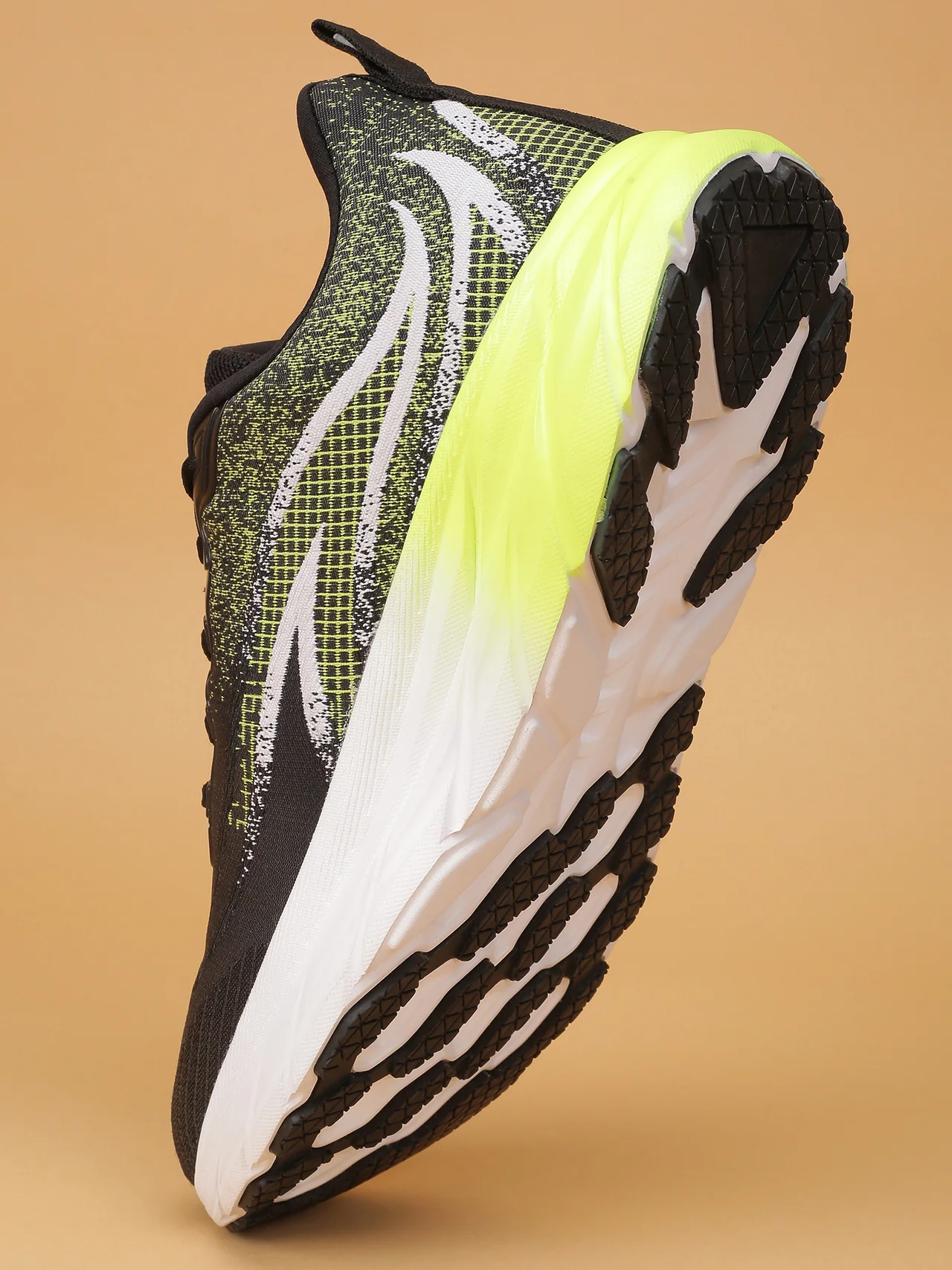 Avant Men's SonicWave Running Shoes - Black/Neon Green - Image 8
