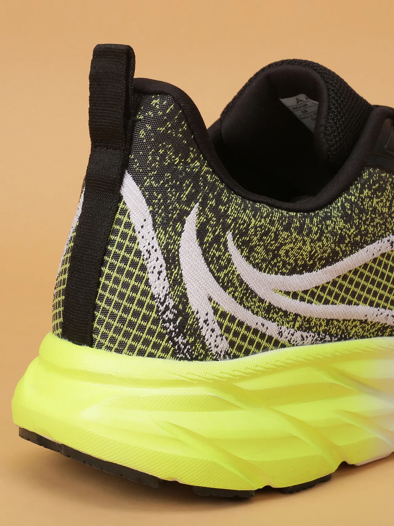 Avant Men's SonicWave Running Shoes - Black/Neon Green - Image 9