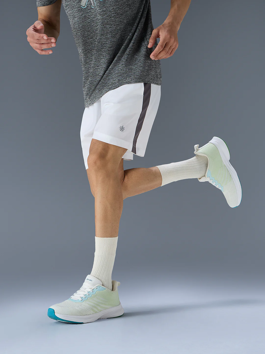 Avant Men's SpartanX Running Shoes L.Grey/Green - Image 7