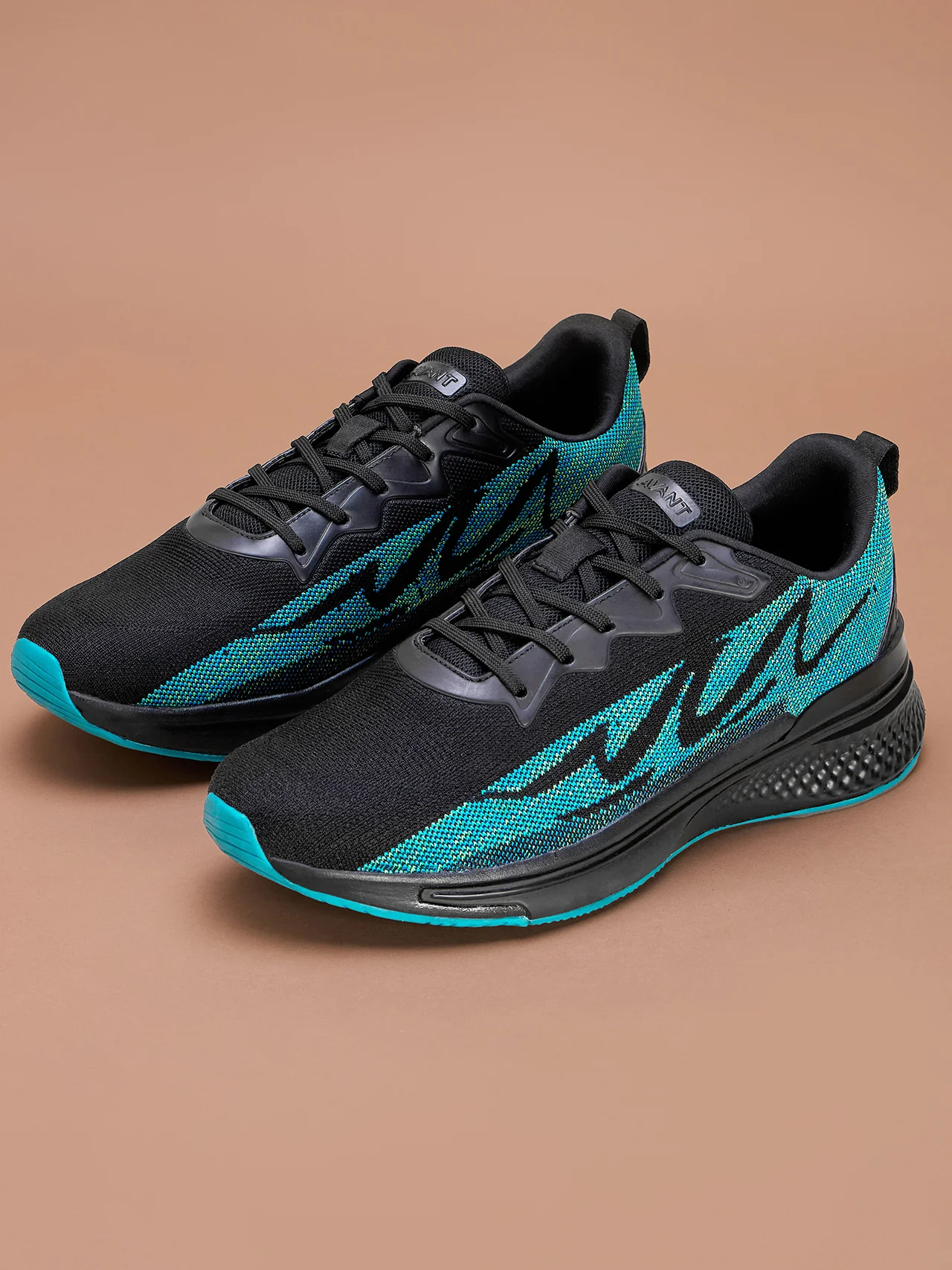 Avant Men's Spectrum Running Shoes - Black/Blue - Image 5