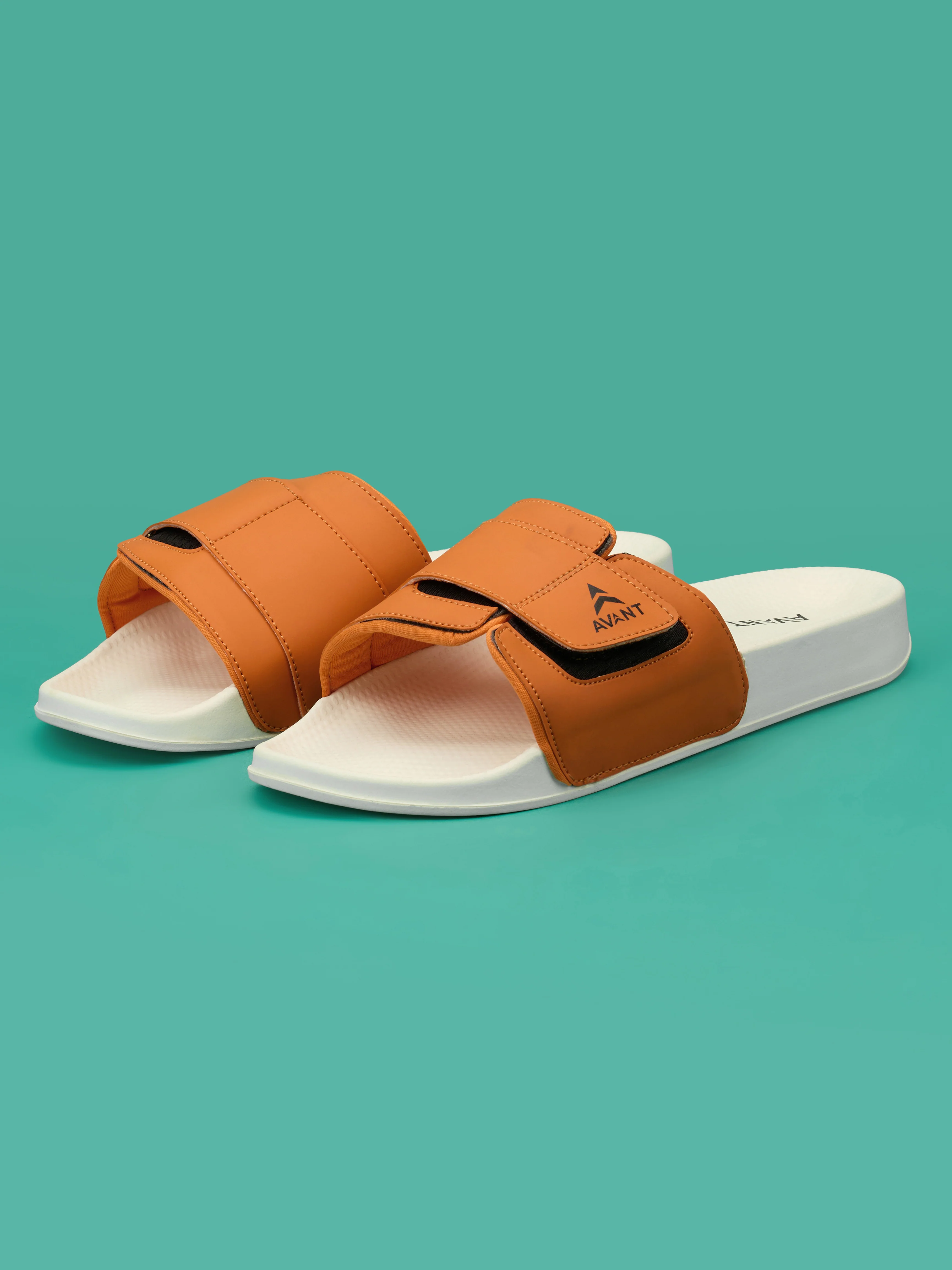 Avant Men's Stepster Sliders  - Orange - Image 11
