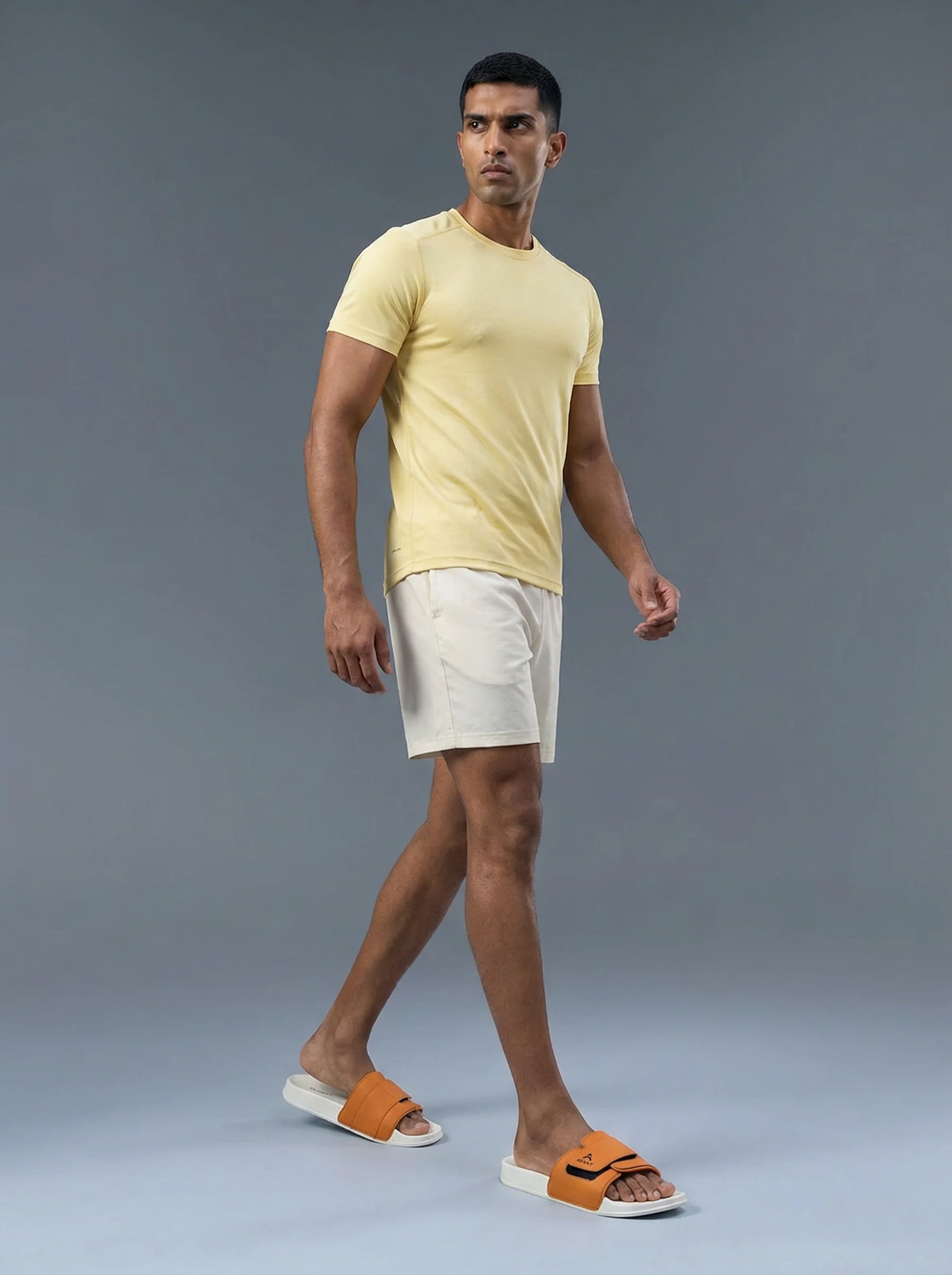 Avant Men's Stepster Sliders  - Orange - Image 2