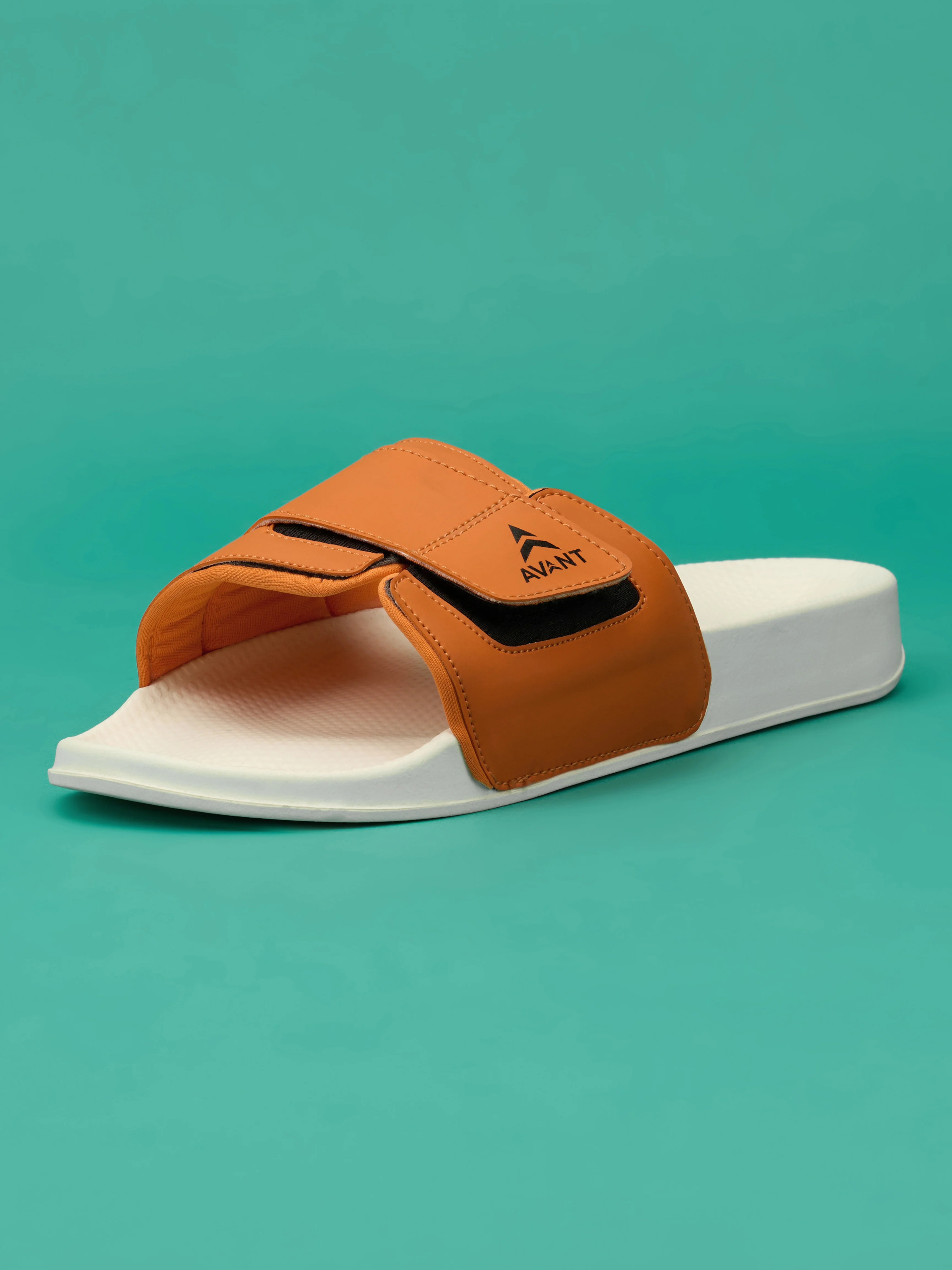 Avant Men's Stepster Sliders  - Orange - Image 4