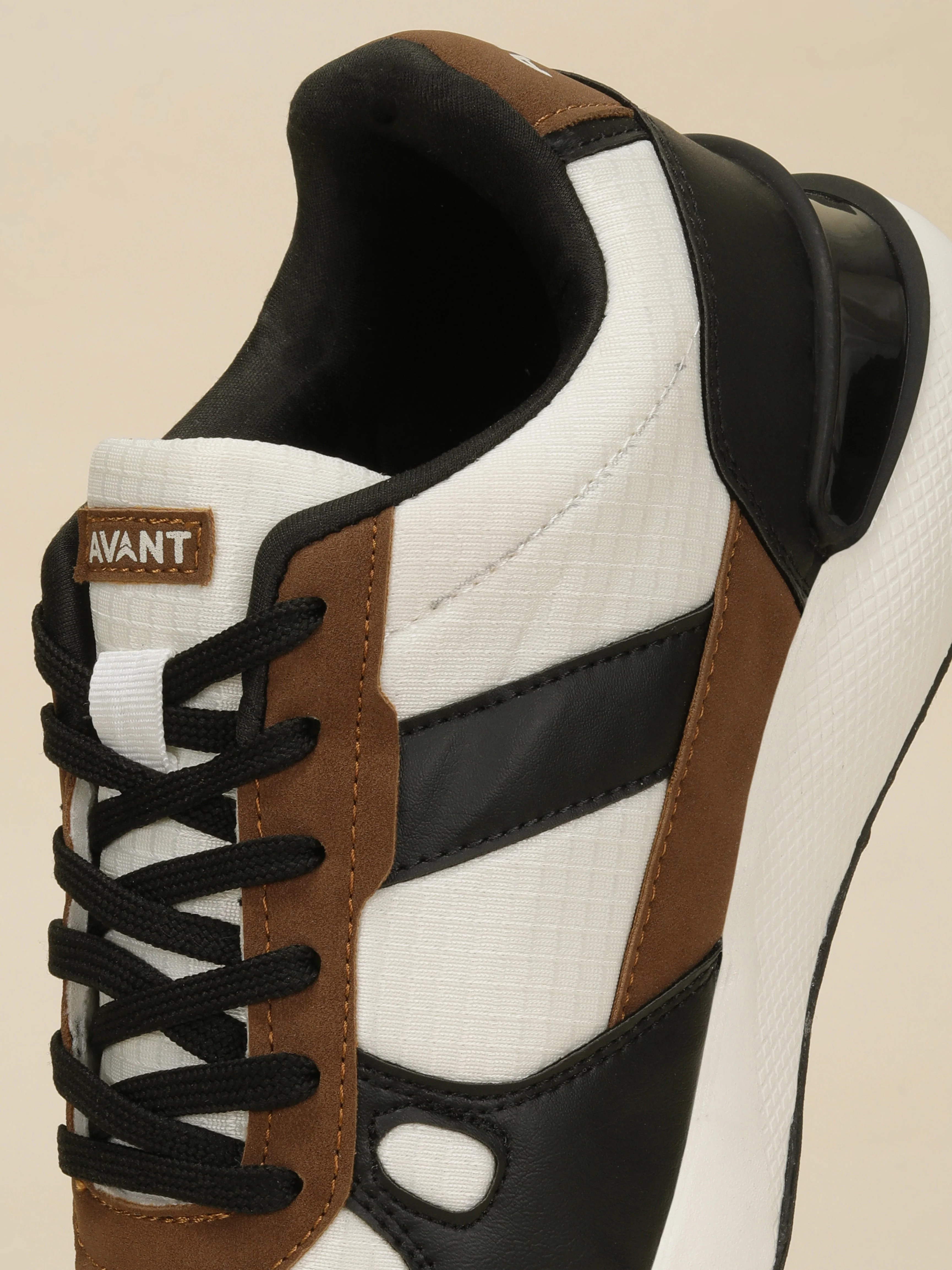 Avant Men's StepWise Sneakers - Beige/Black - Image 10