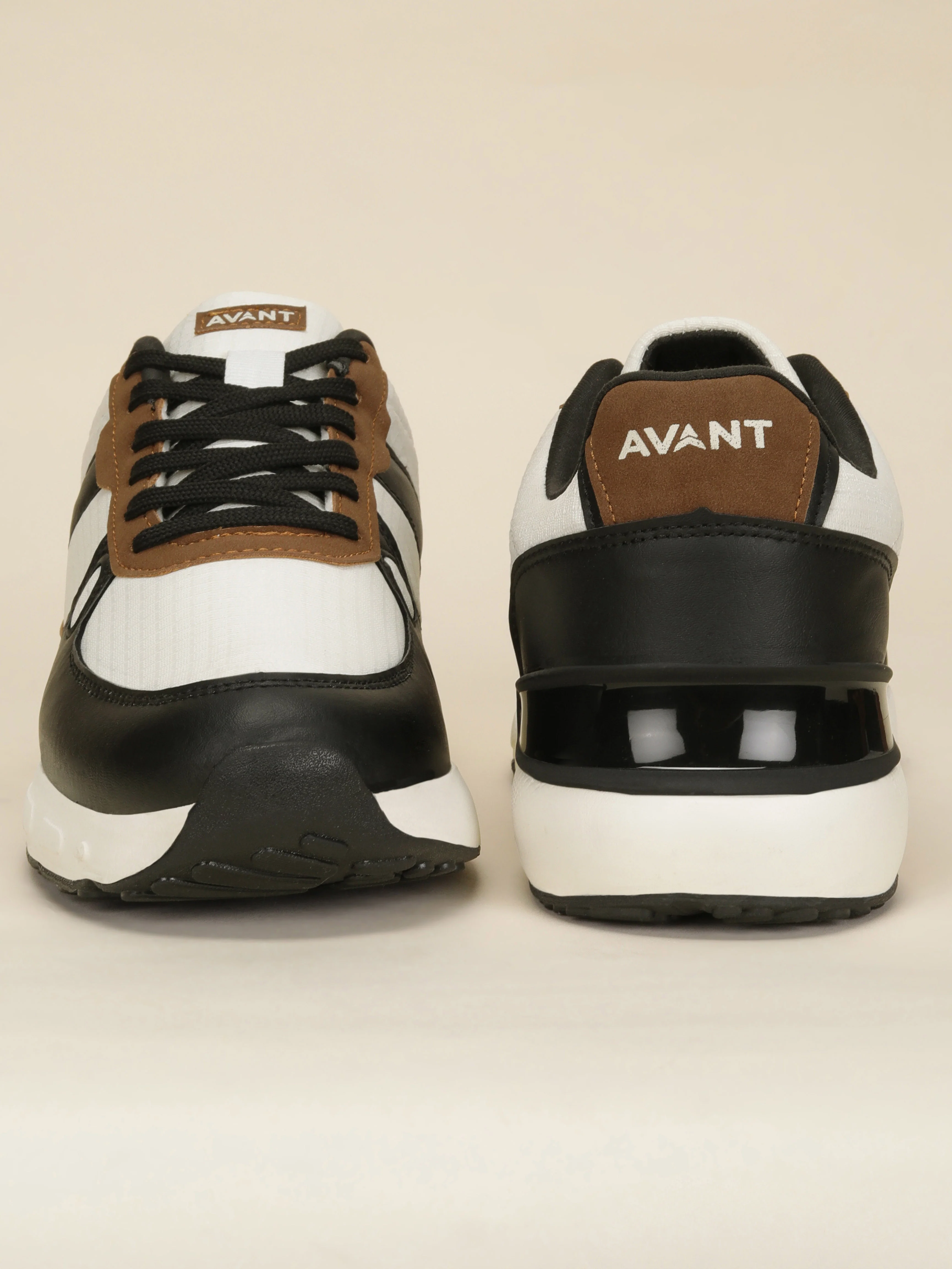 Avant Men's StepWise Sneakers - Beige/Black - Image 9
