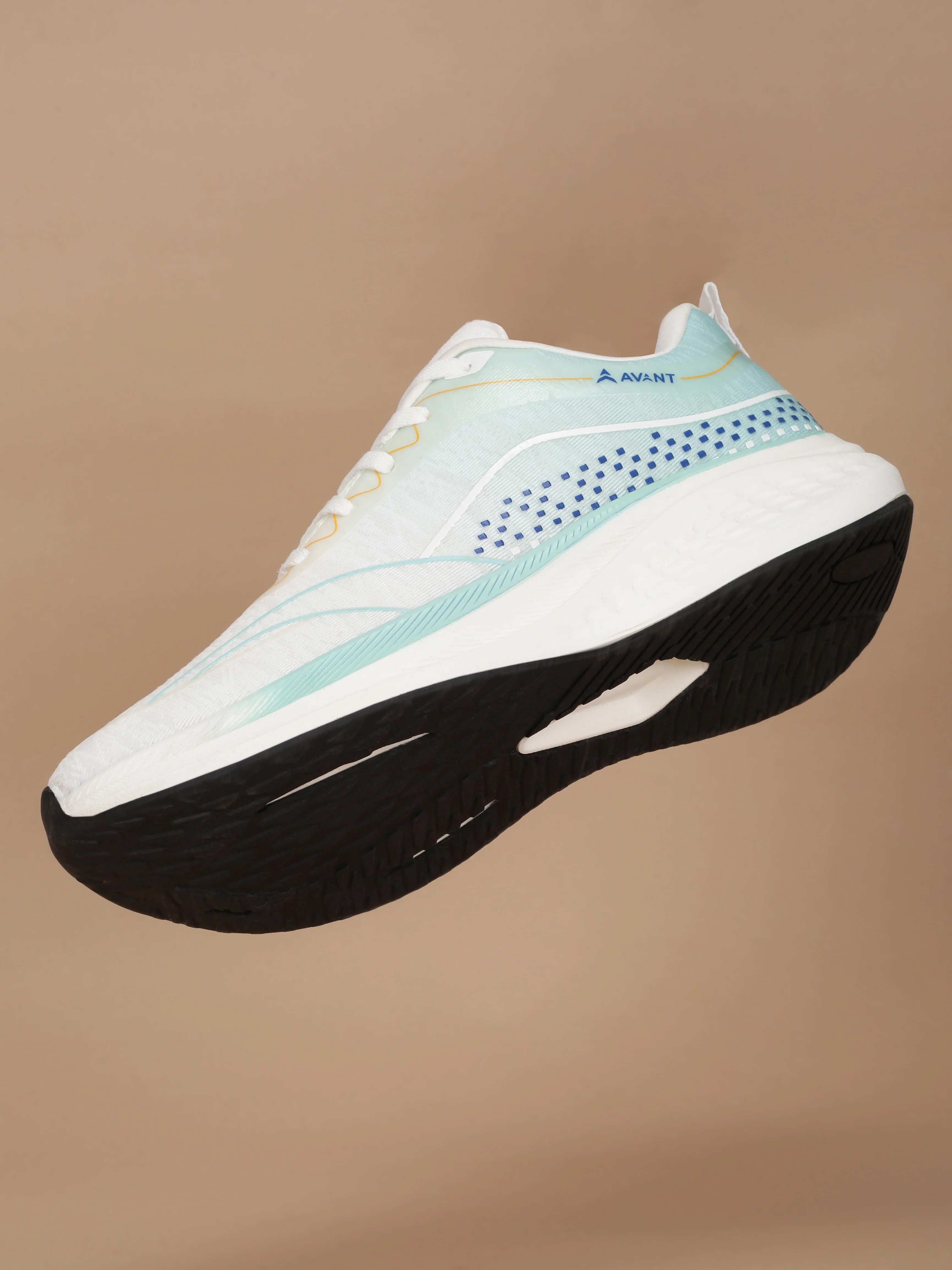 Avant Men's Stratos Running Shoes - White/L.Green - Image 10