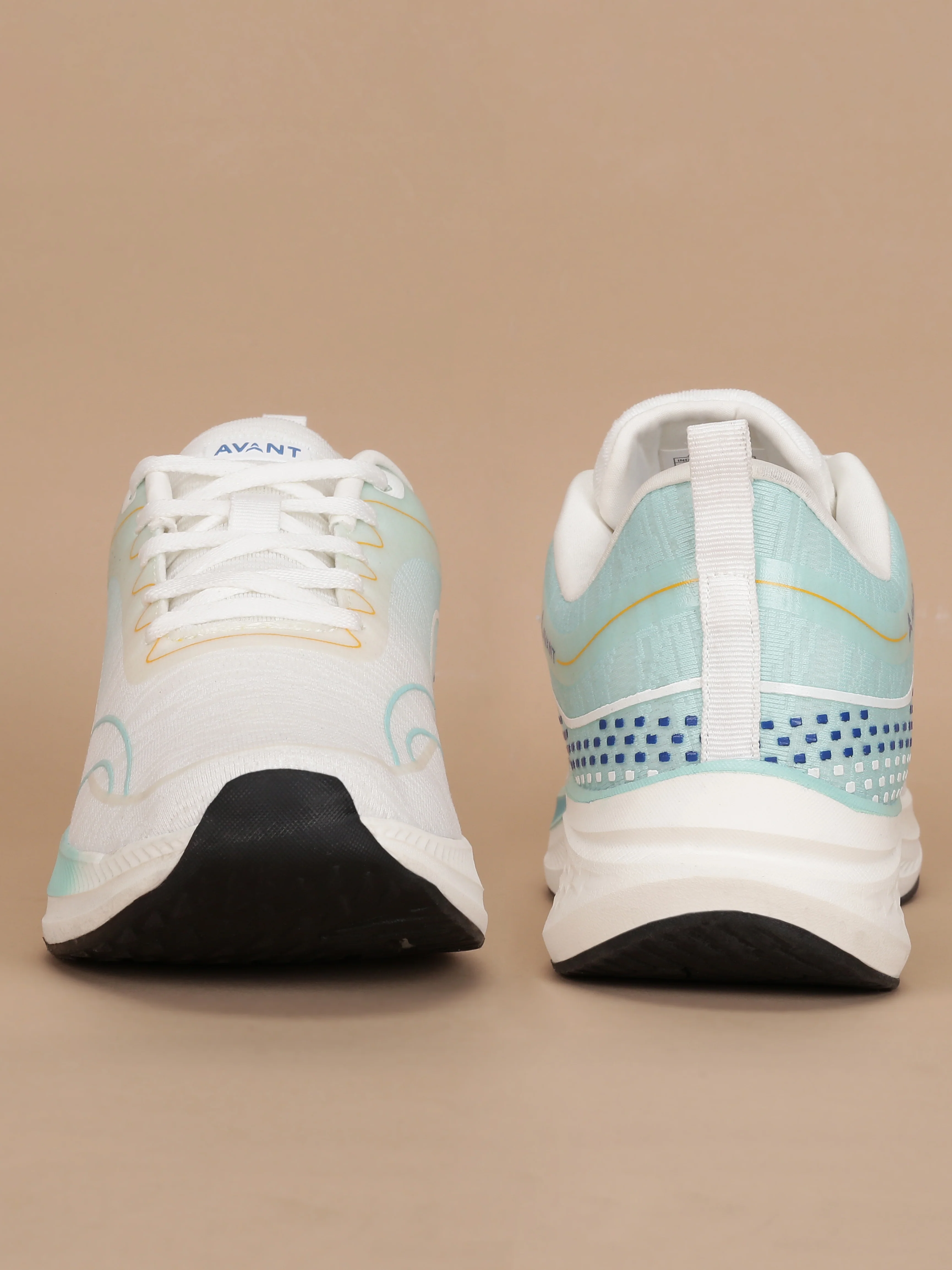 Avant Men's Stratos Running Shoes - White/L.Green - Image 5
