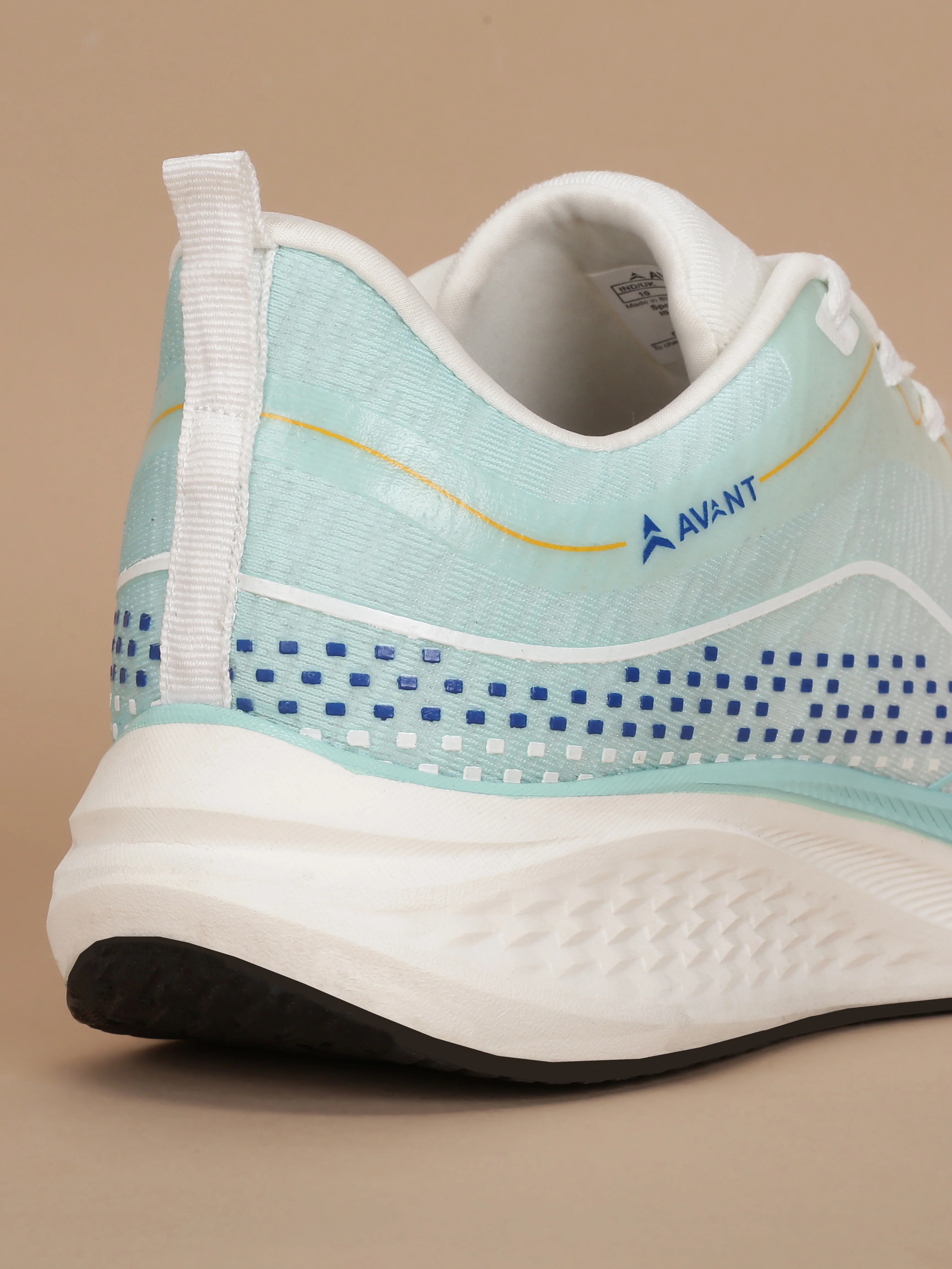 Avant Men's Stratos Running Shoes - White/L.Green - Image 8