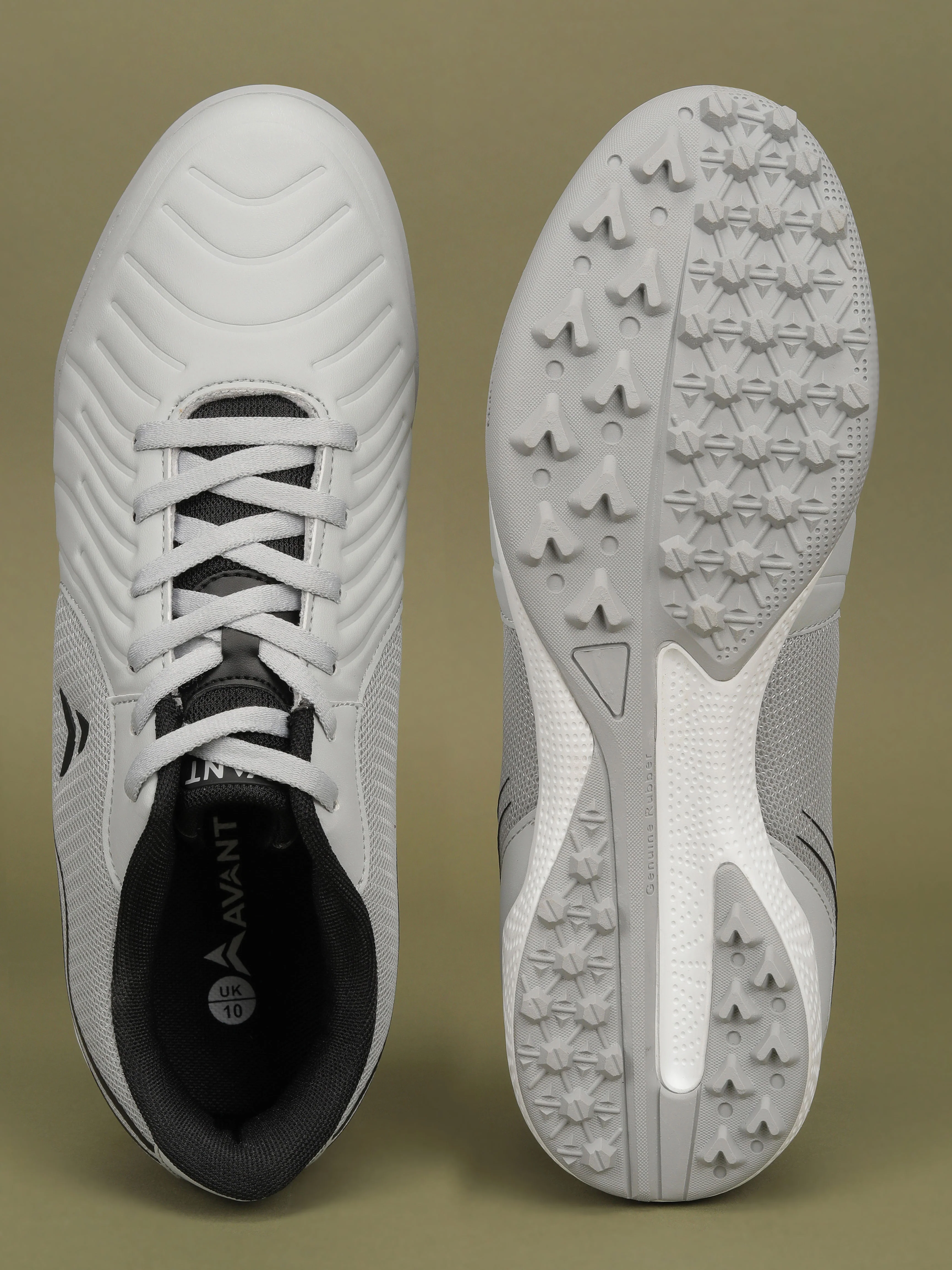 Avant Men's Streamline Turf Football Shoes - Grey - Image 8