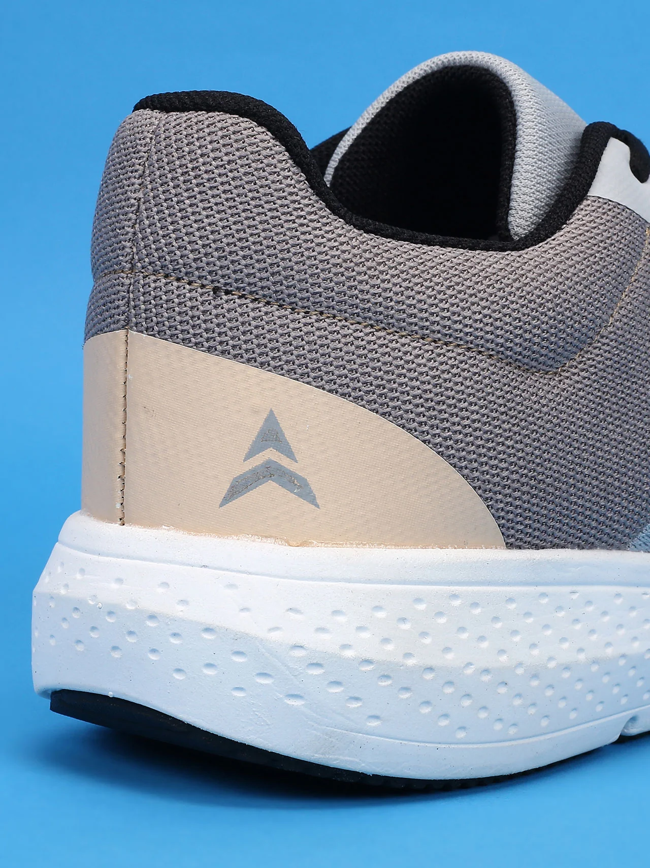 Avant Men's StrideX Sneaker Shoes - Lt Grey/Peach - Image 9