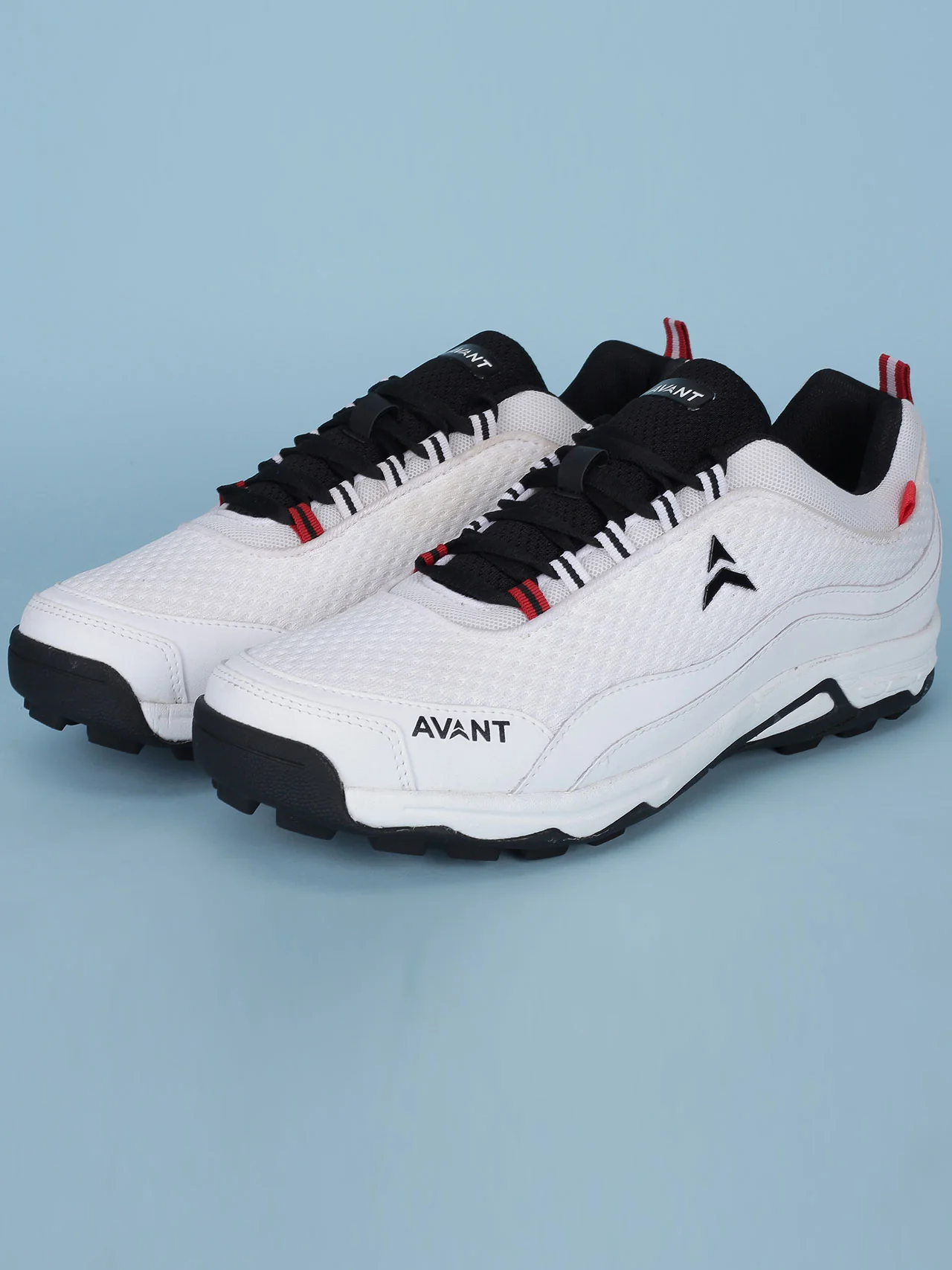 Avant Men's Striker Cricket Shoes - White /Black - Image 5