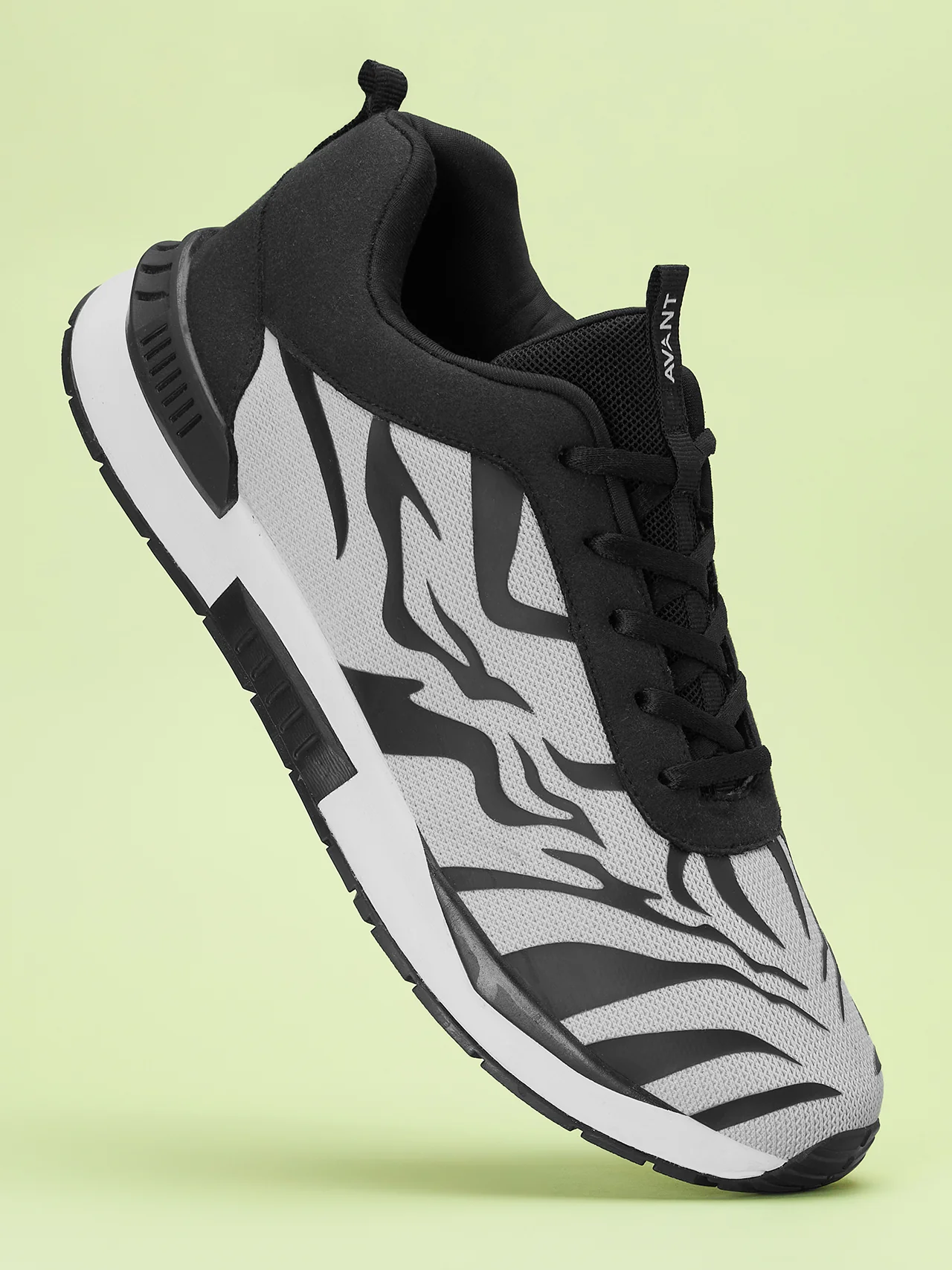 Avant Men's Swag Sneaker Shoes - Black / Grey - Image 4